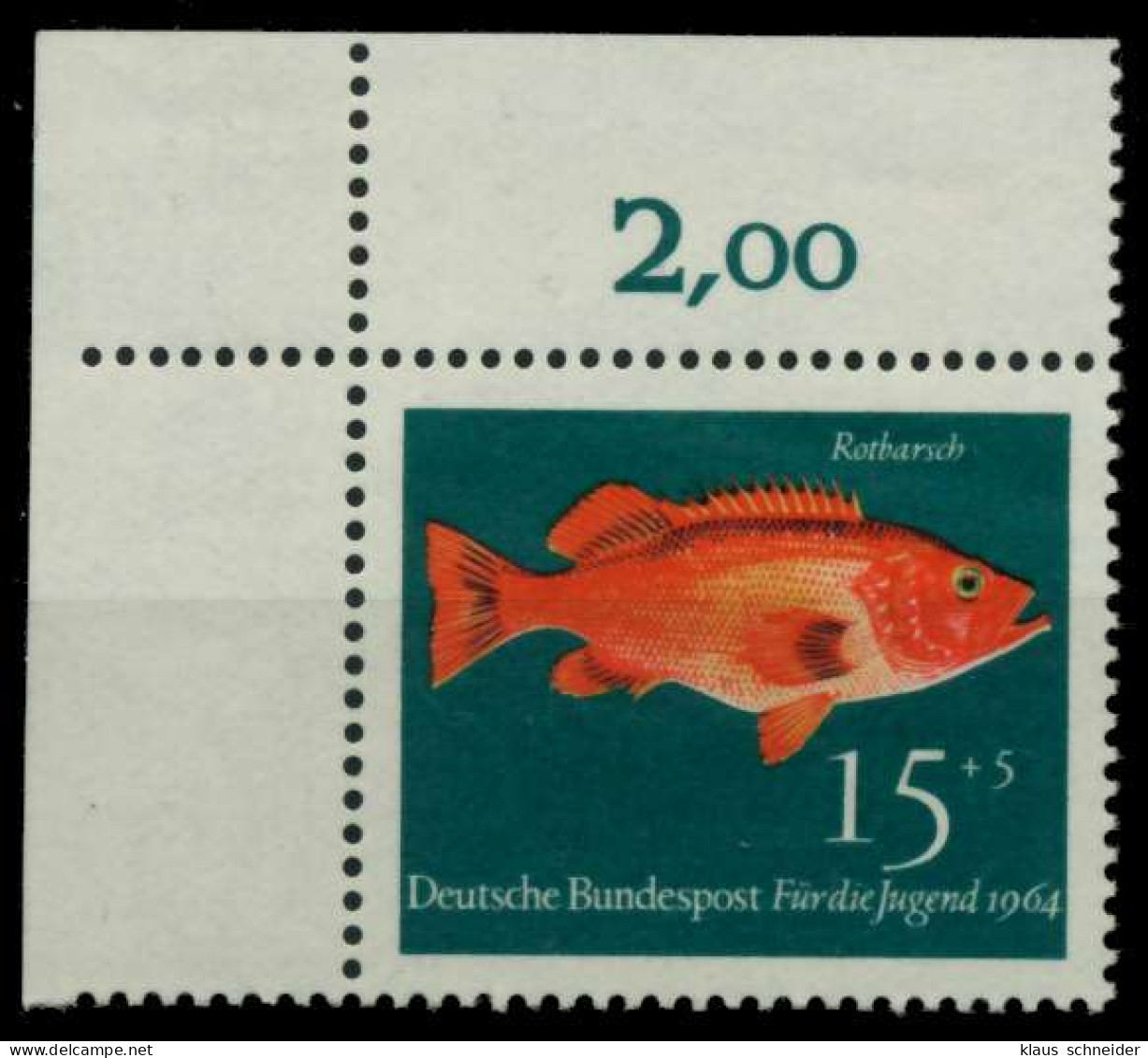 BRD 1964 Nr 413 Postfrisch ECKE-OLI X8C6C36 - Unused Stamps