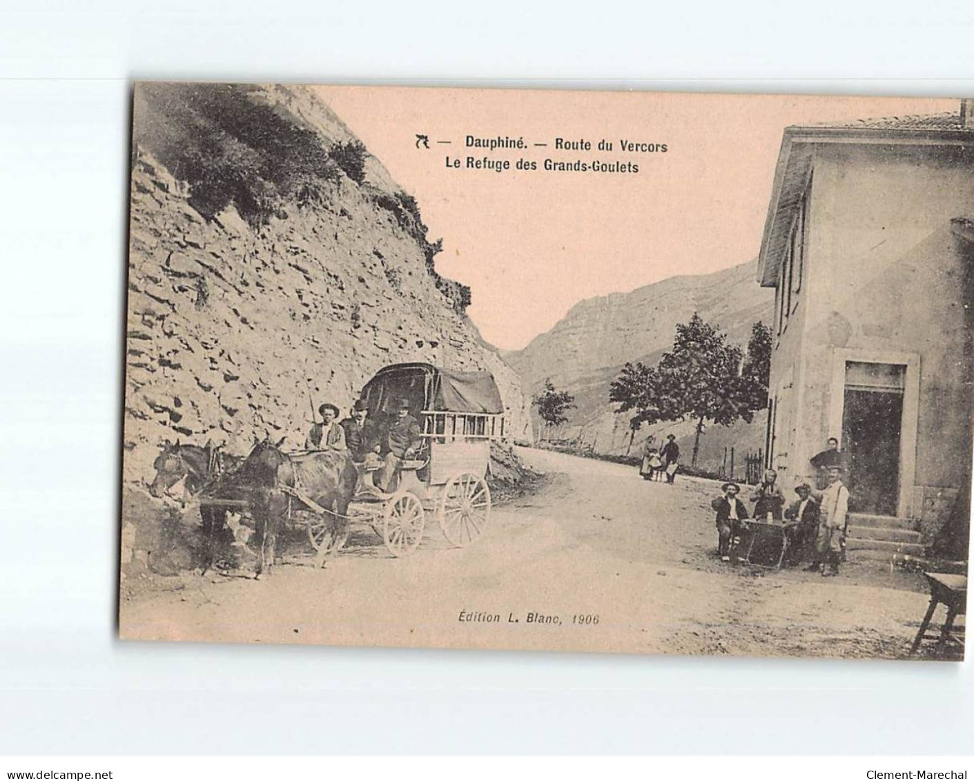 Route Du Vercors, Le Refuge Des Grands Goulets - Très Bon état - Andere & Zonder Classificatie