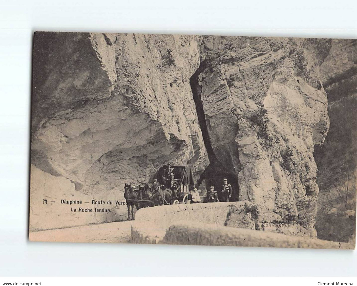 Route Du Vercors, La Roche Fendue - Très Bon état - Andere & Zonder Classificatie