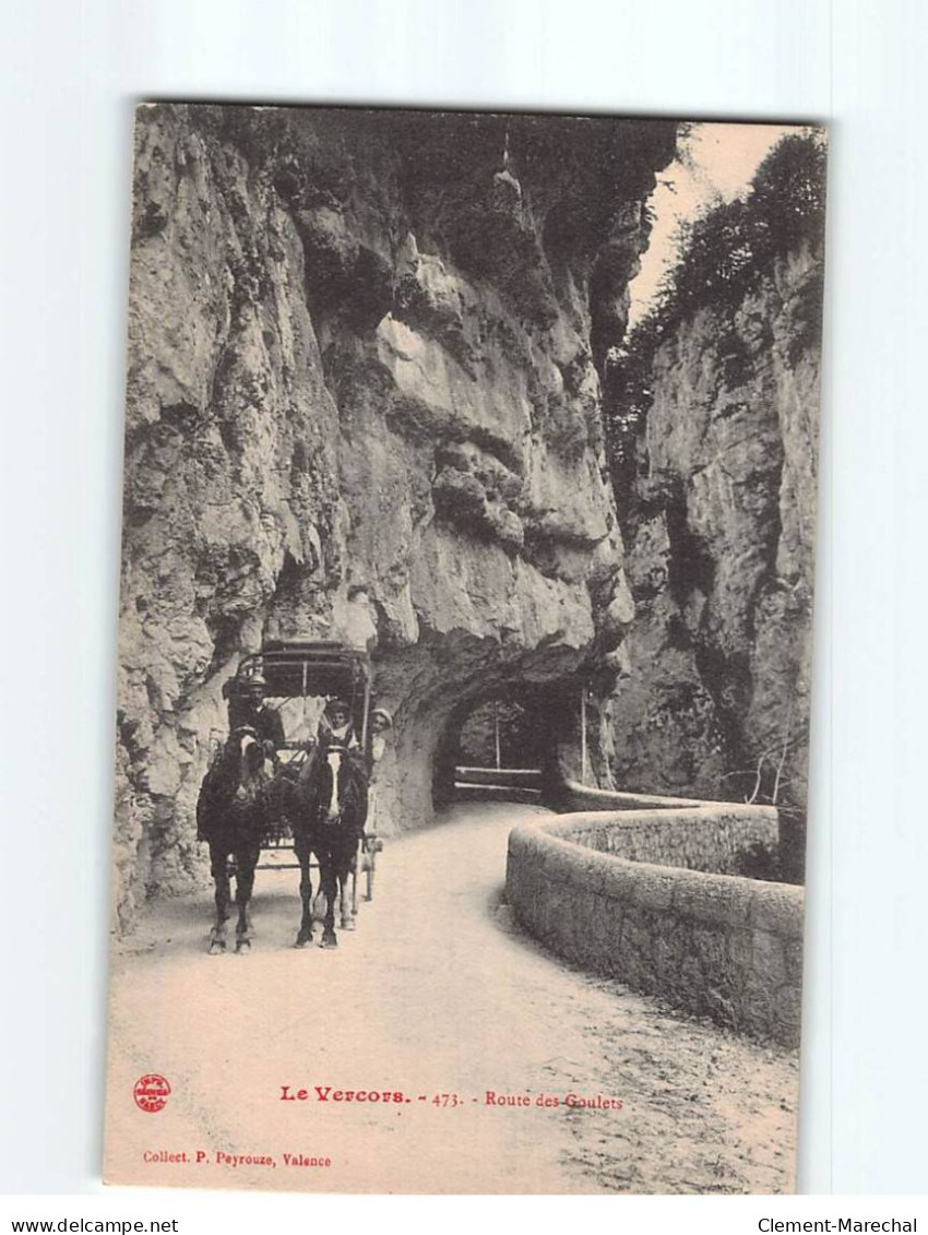 LE VERCORS : Route Des Goulets - Très Bon état - Sonstige & Ohne Zuordnung