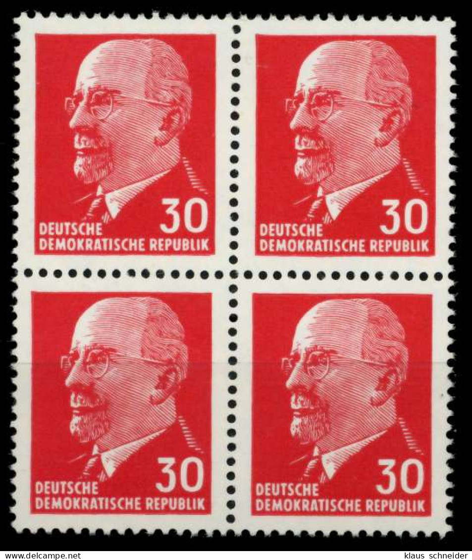DDR DS WALTER ULBRICHT Nr 935YxI Postfrisch VIERERBLOCK X8D7A82 - Unused Stamps
