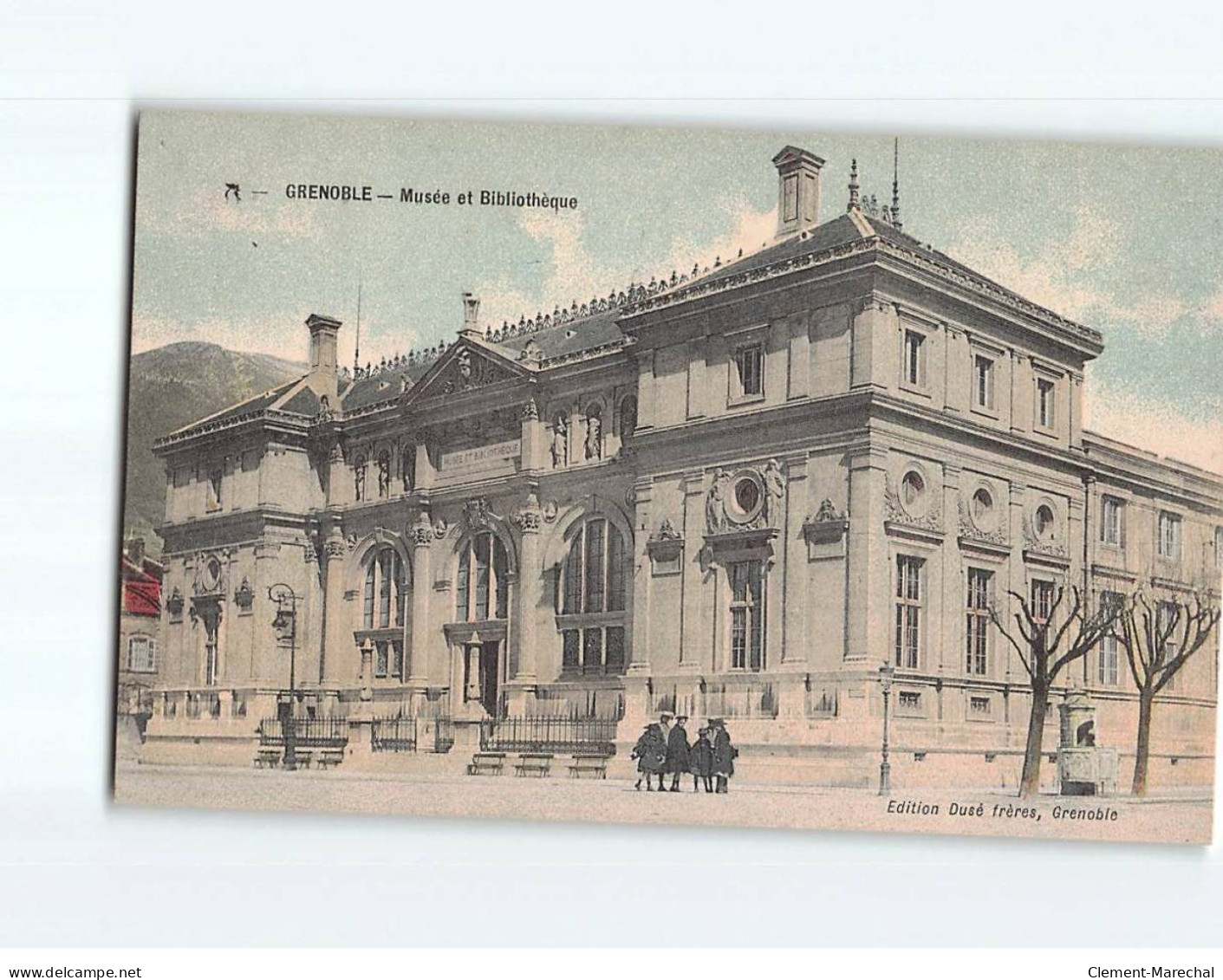 GRENOBLE : Musée Et Bibliothèque - Très Bon état - Grenoble