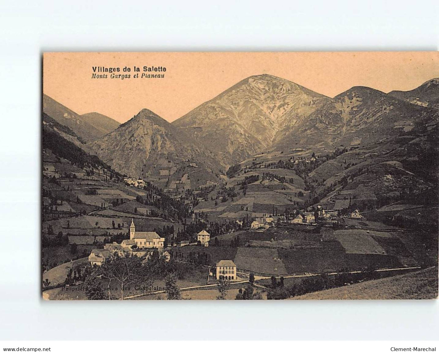 LA SALETTE : Monts Gargas Et Planeau, Vue Générale - Très Bon état - La Salette