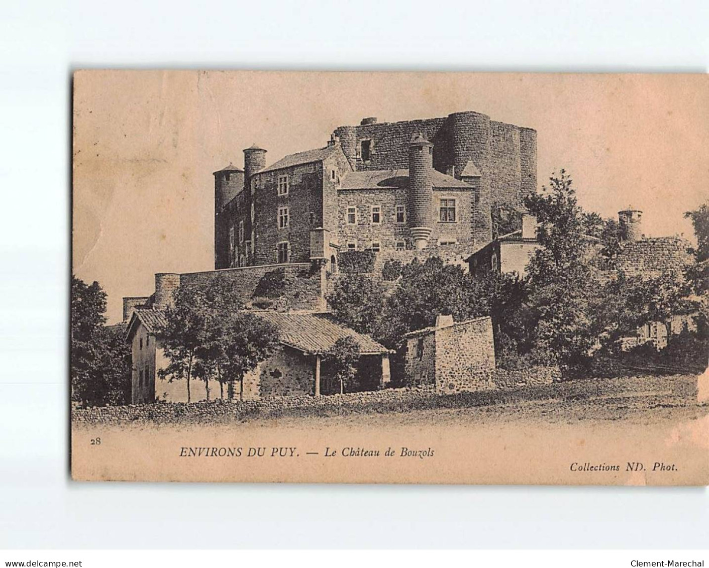 Le Château De Bouzols - état - Autres & Non Classés