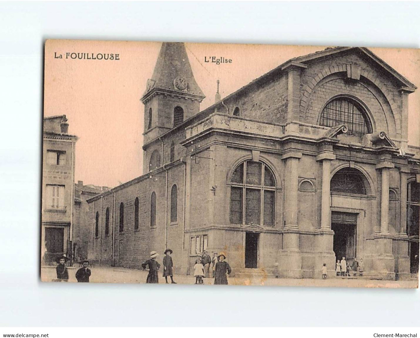 LA FOUILLOUSE : L'Eglise - état - Sonstige & Ohne Zuordnung