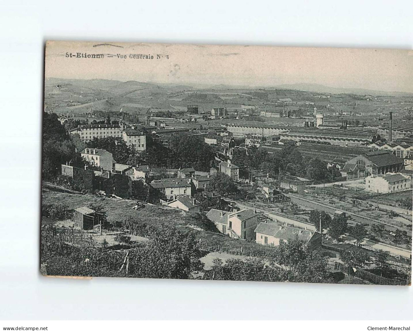 SAINT ETIENNE : Vue Générale - Très Bon état - Saint Etienne