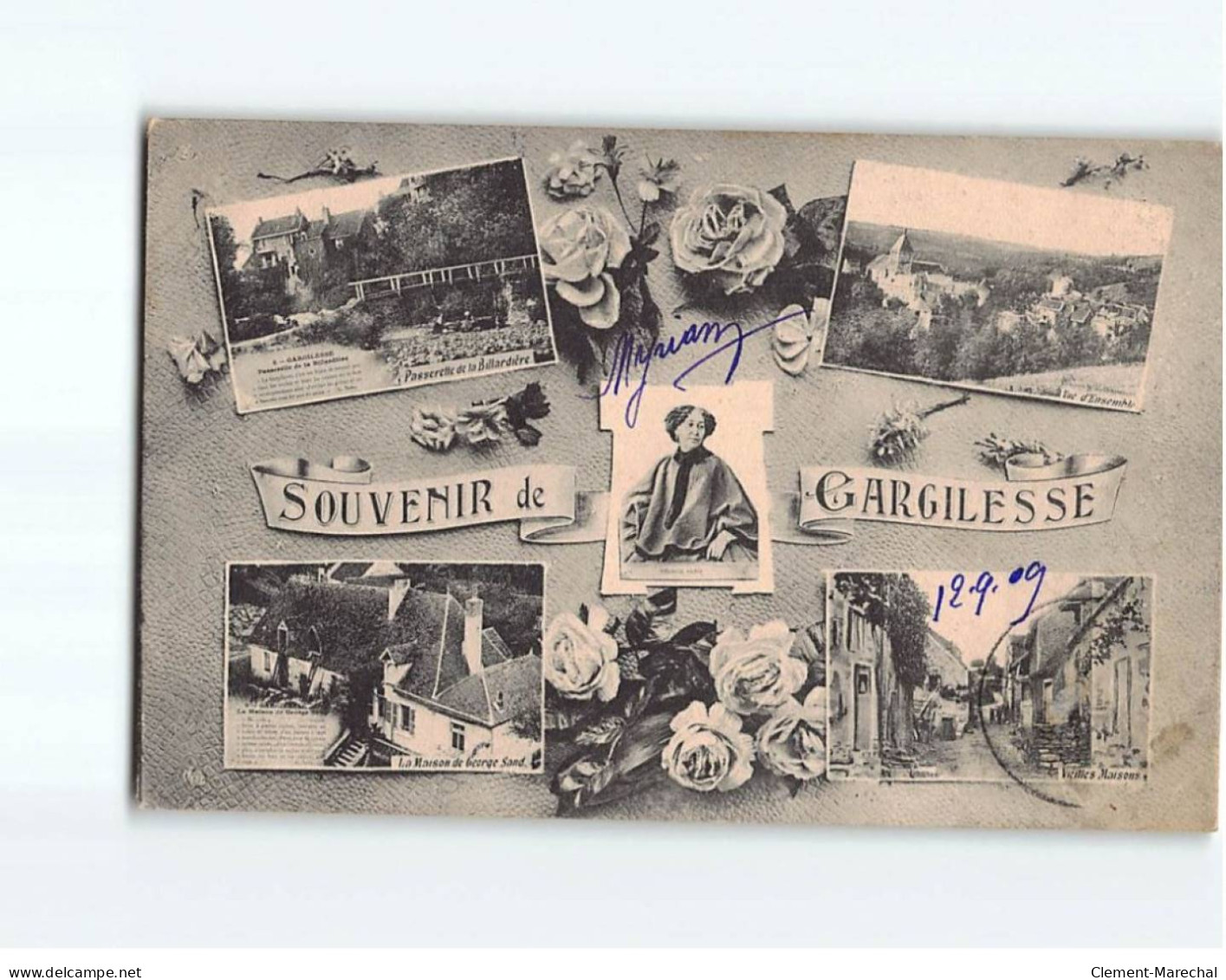 GARGILESSE : Carte Souvenir - Très Bon état - Andere & Zonder Classificatie