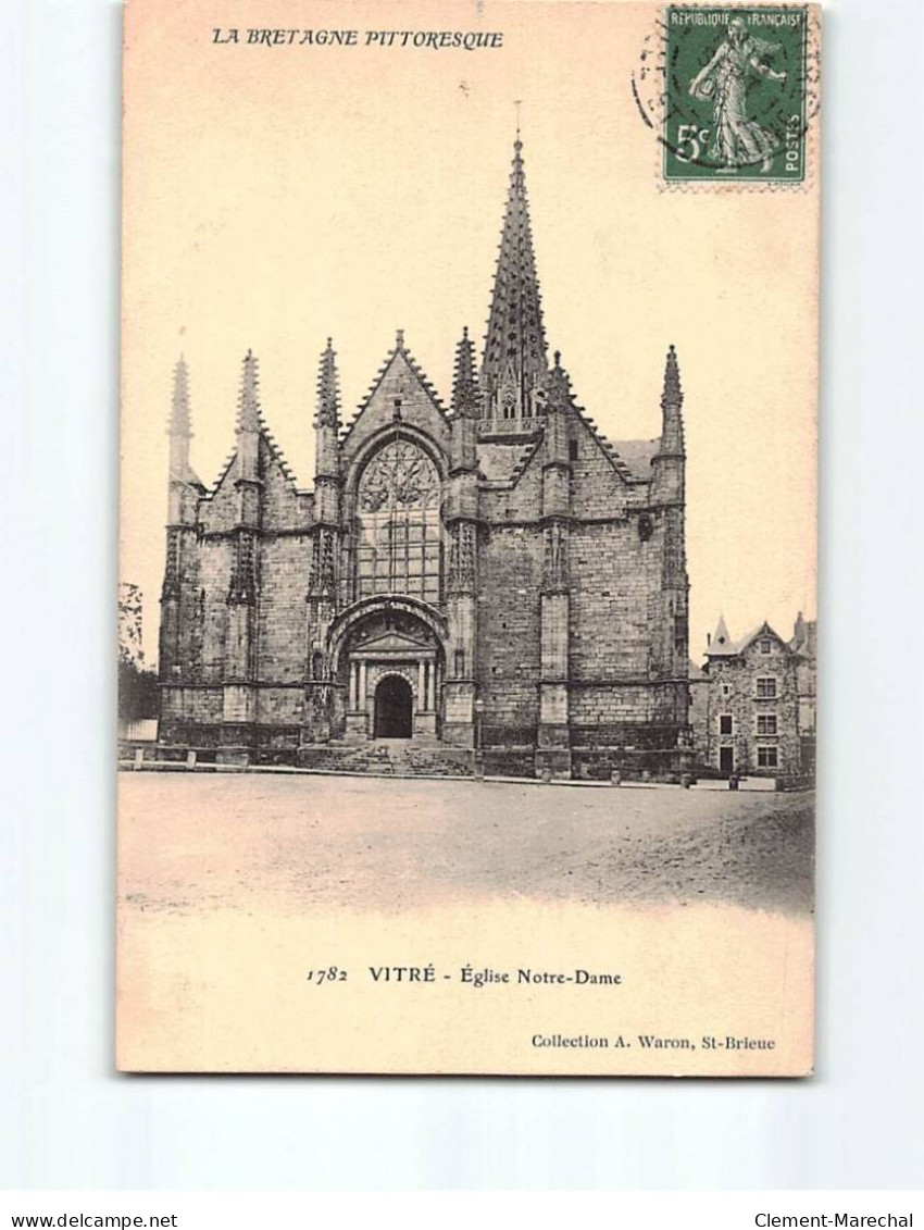 VITRE : Eglise Notre-Dame - Très Bon état - Vitre