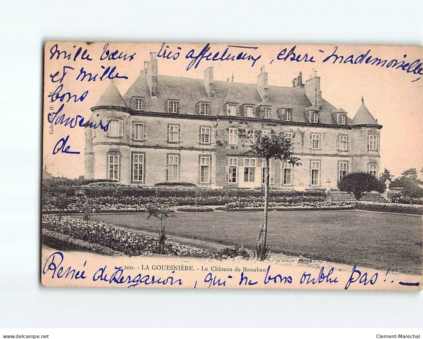 LA GOUESNIERE : Le Château De Bonaban - état - Other & Unclassified