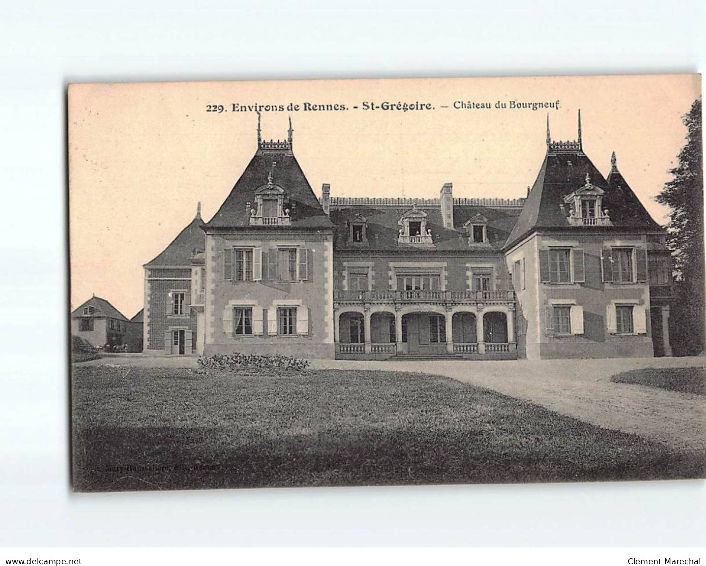 SAINT GREGOIRE : Château Du Bourgneuf - Très Bon état - Other & Unclassified