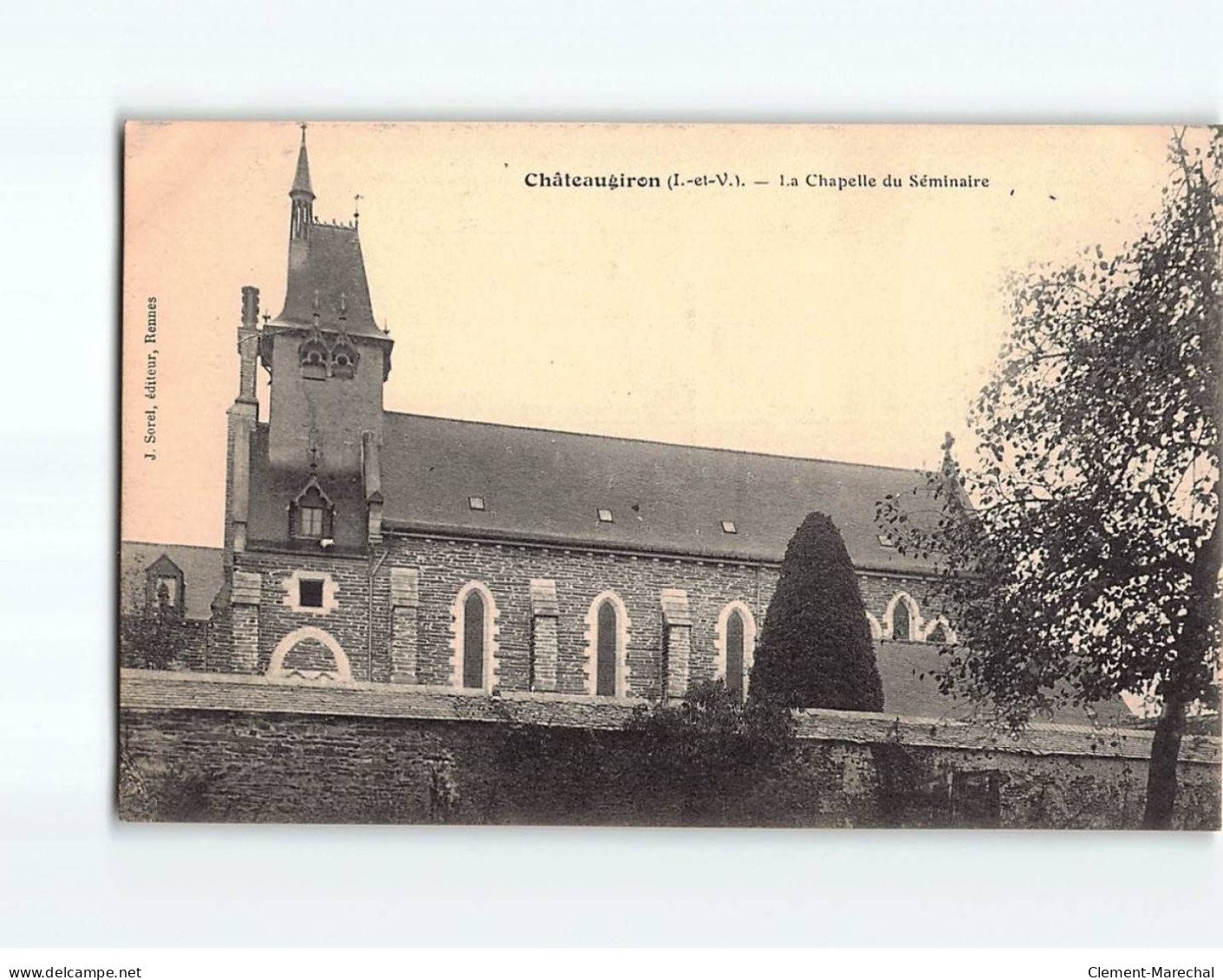 CHATEAUGIRON  : La Chapelle Du Séminaire - état - Châteaugiron