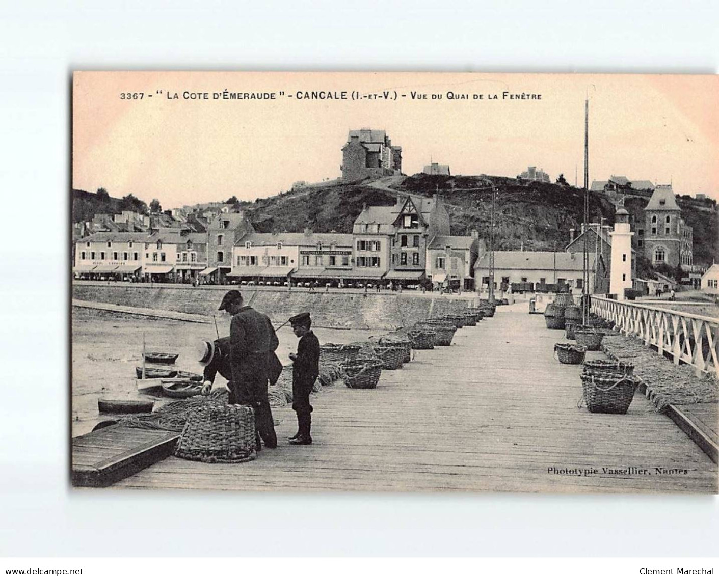 CANCALE : Vue Du Quai De La Fenêtre - Très Bon état - Cancale