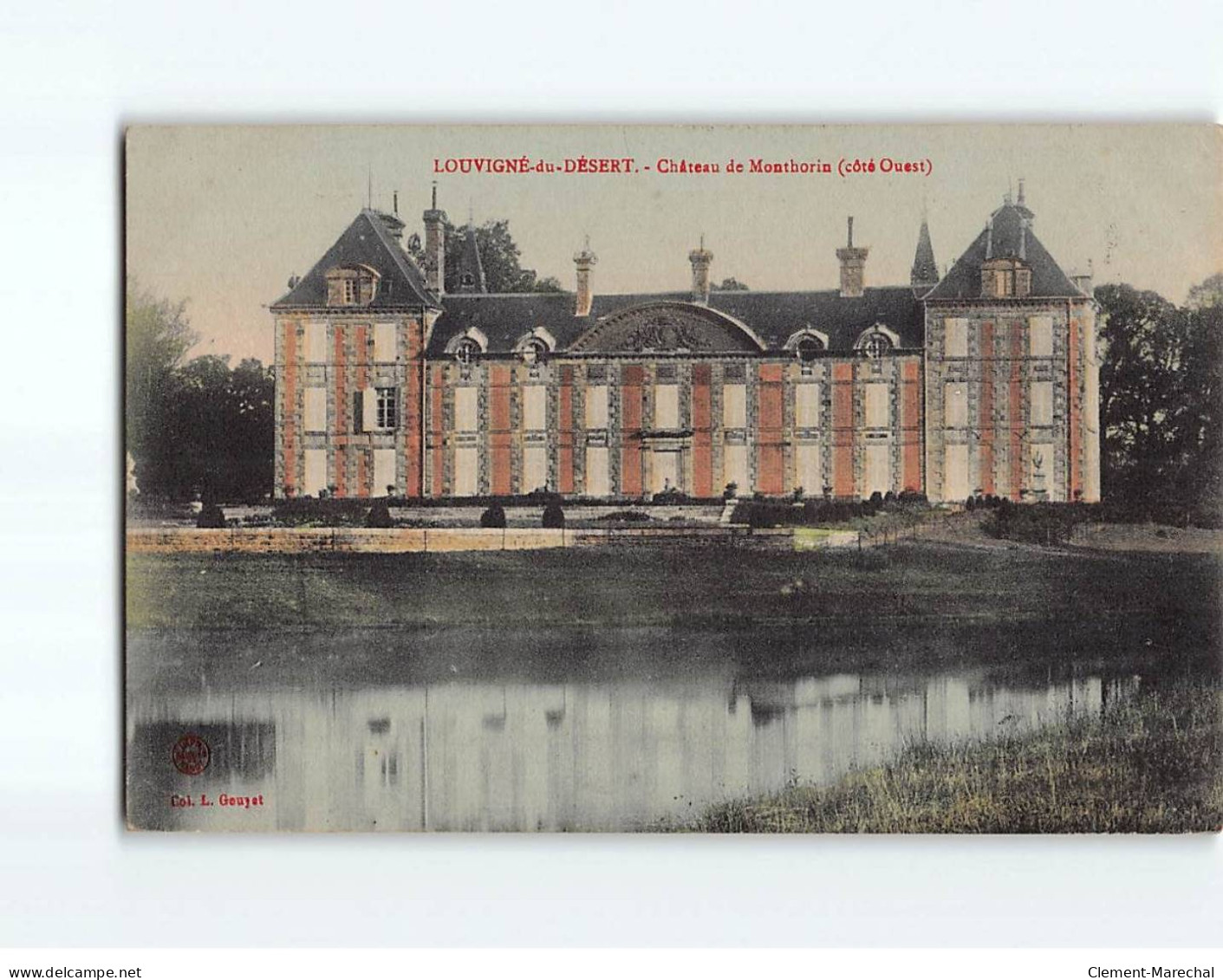 LOUVIGNE DU DESERT : Château De Monthorin - état - Andere & Zonder Classificatie