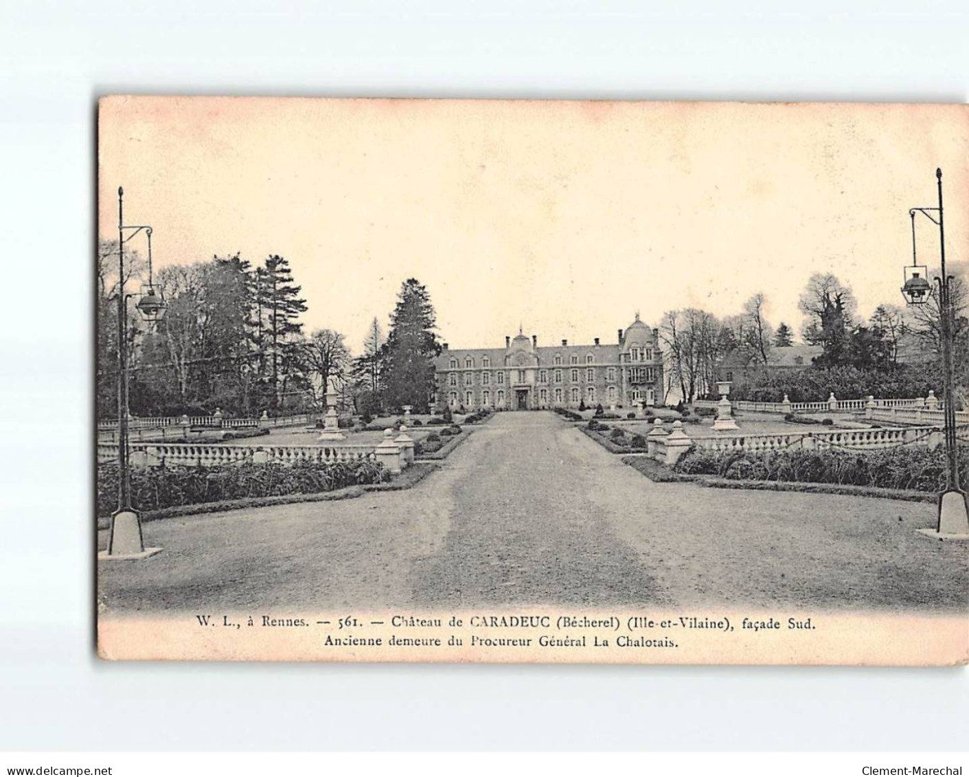 BECHEREL : Château De Caradeuc - état - Bécherel