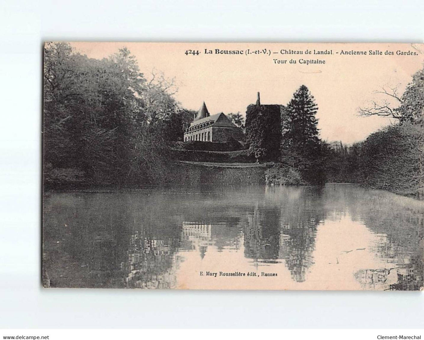 LA BOUSSAC : Château De Landal, Ancienne Salle Des Gardes, Tour Du Capitaine - état - Autres & Non Classés