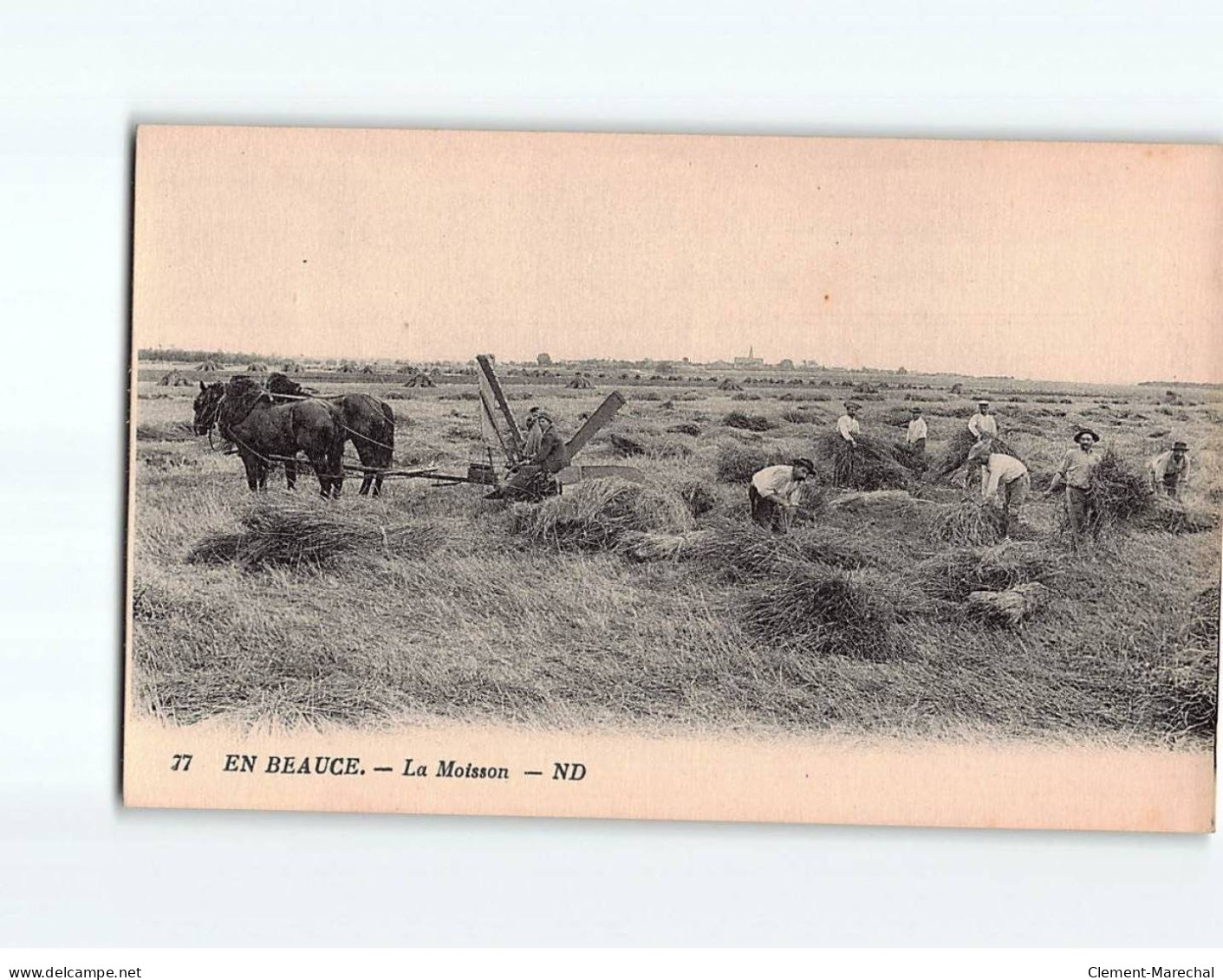 En Beauce, La Moisson - Très Bon état - Andere & Zonder Classificatie