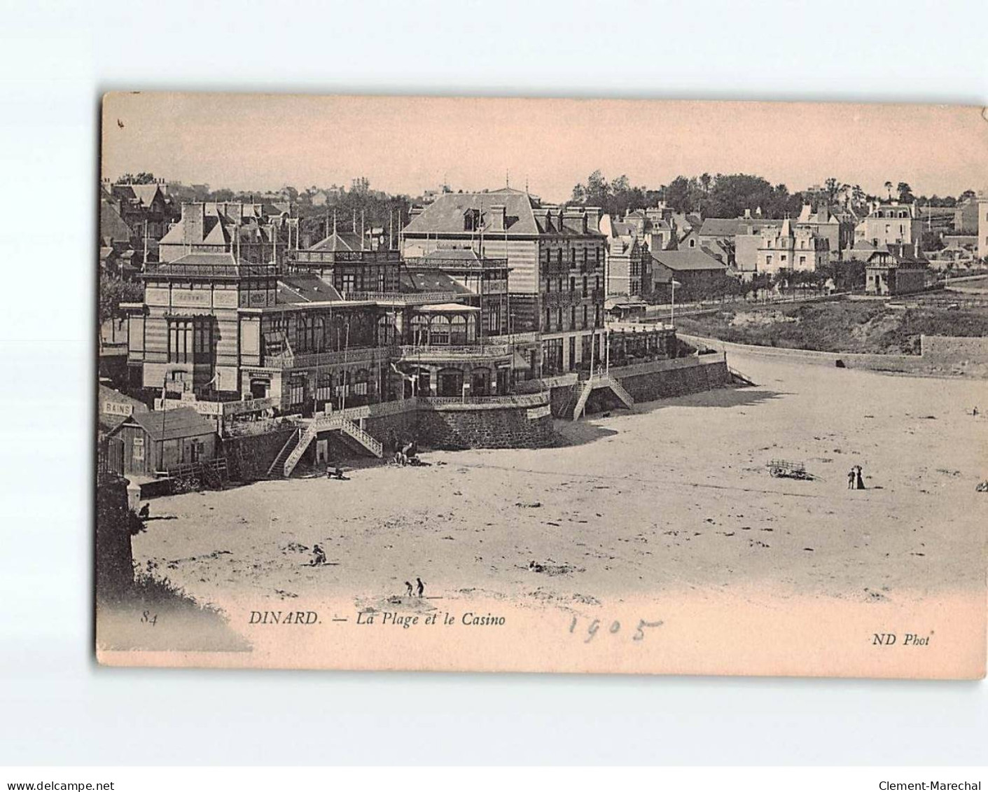 DINARD : La Plage Et Le Casino - Très Bon état - Dinard