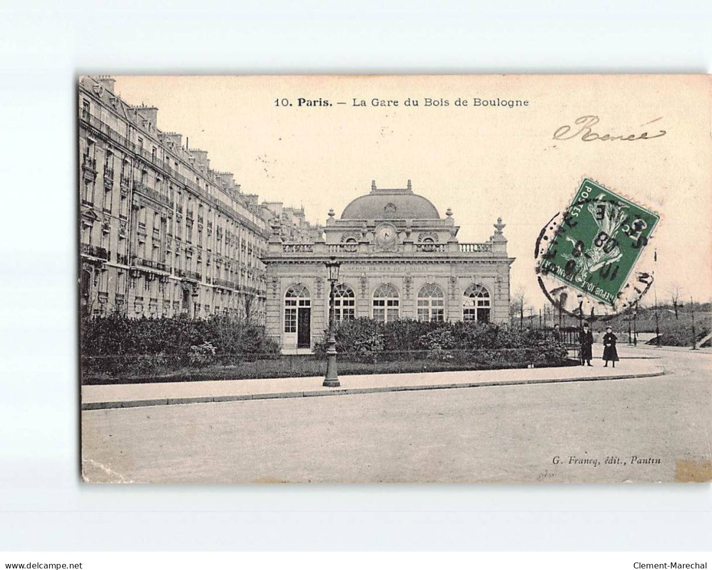 PARIS : La Gare Du Bois De Boulogne - état - Metropolitana, Stazioni