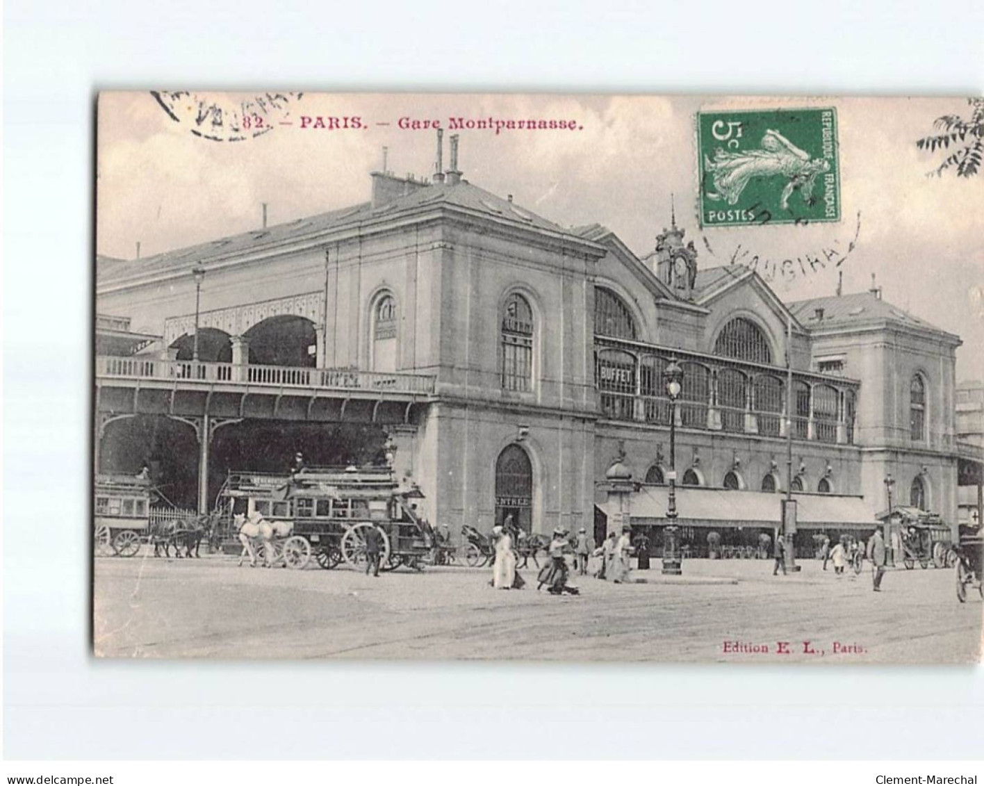 PARIS : Gare Montparnasse - état - Metro, Stations