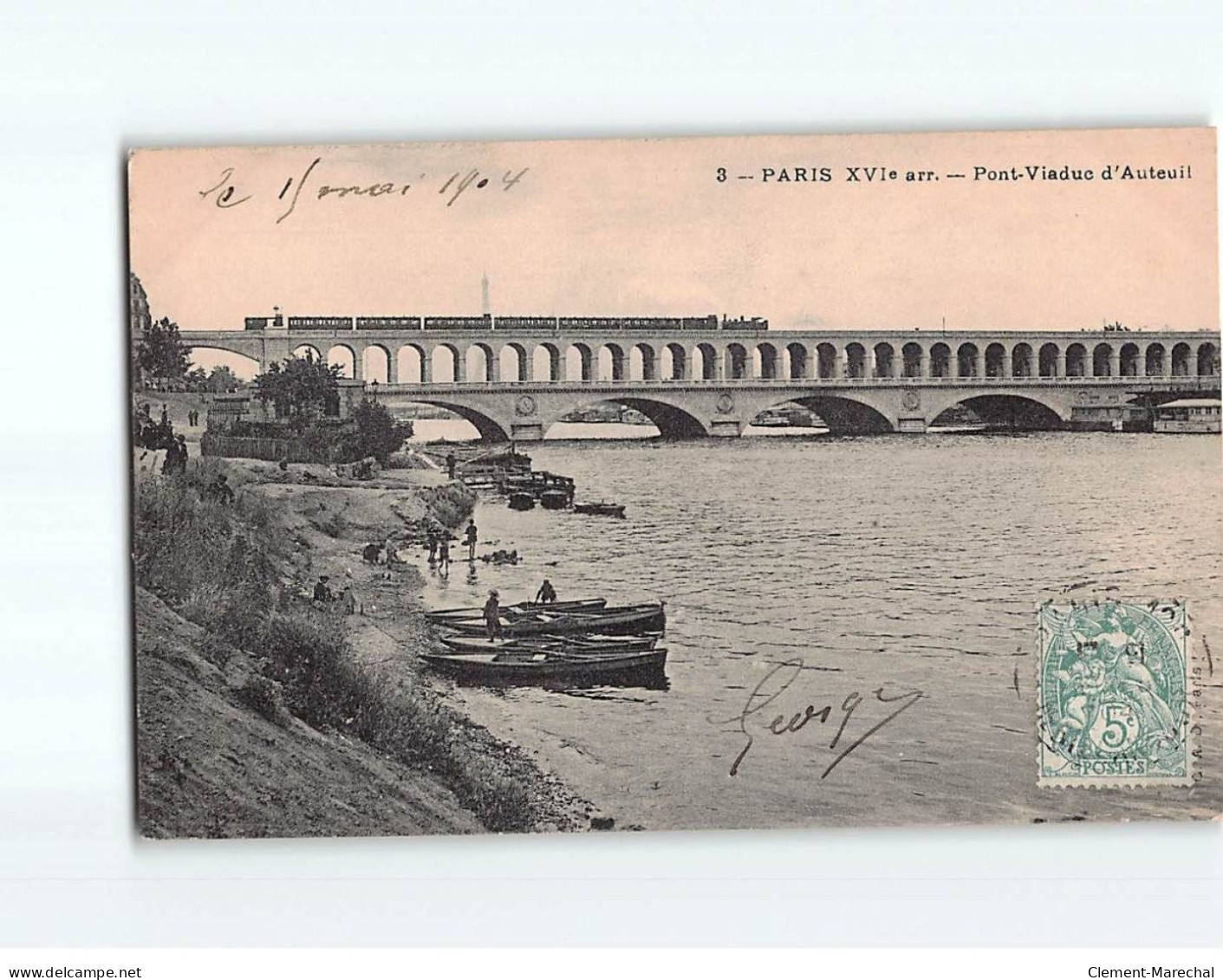 PARIS : Pont Viaduc D'Auteuil - état - Ponts