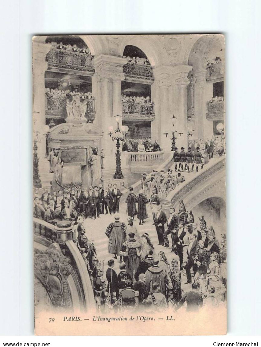 PARIS : L'Inauguration De L'Opéra - état - Andere Monumenten, Gebouwen