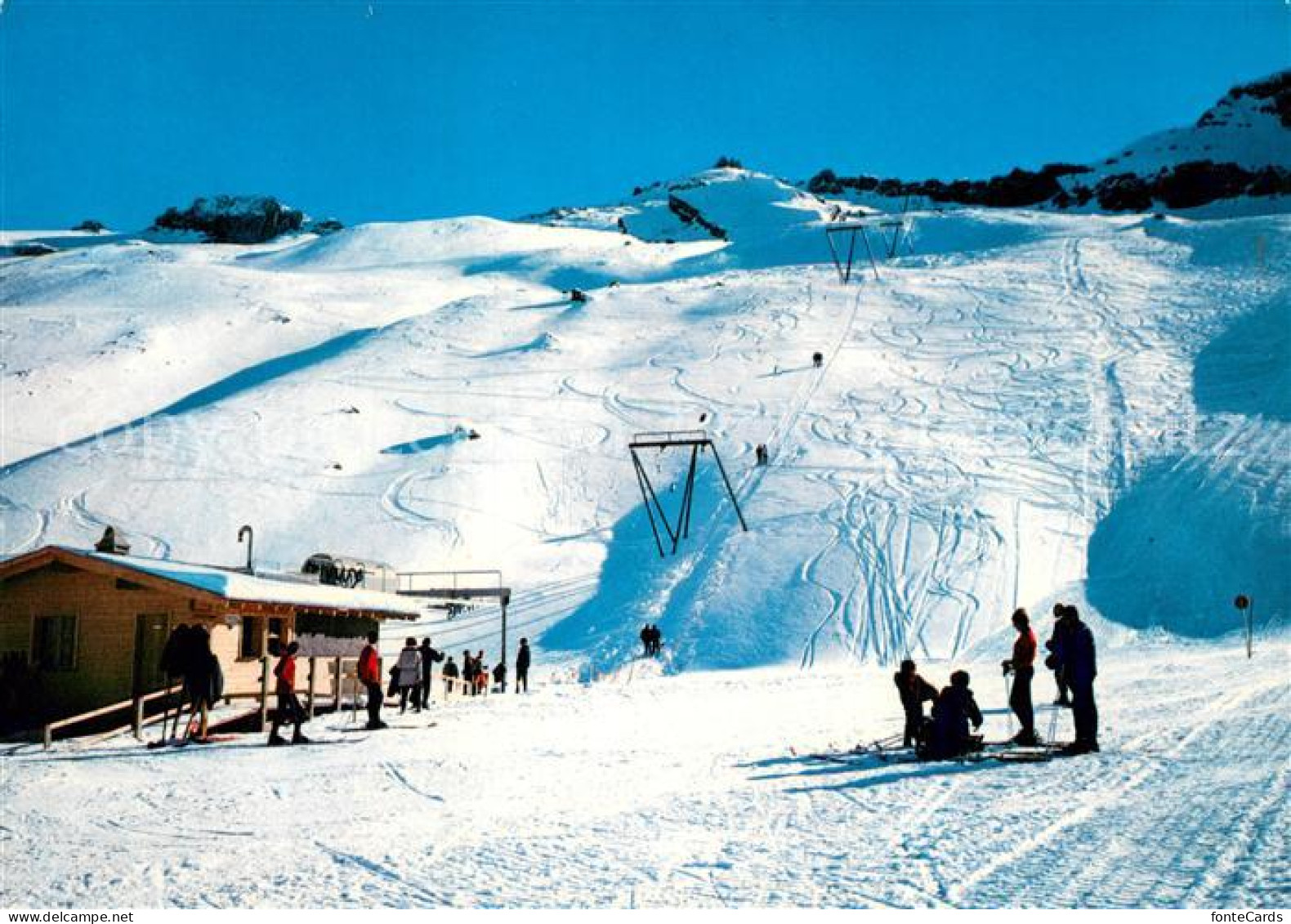 13757727 Adelboden Skilift Maerbenen Dossen Engstligenalp Adelboden - Altri & Non Classificati