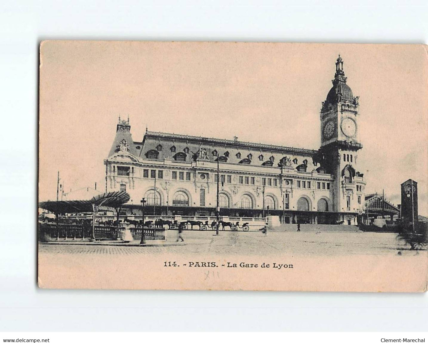 PARIS : La Gare De Lyon - état - Metropolitana, Stazioni