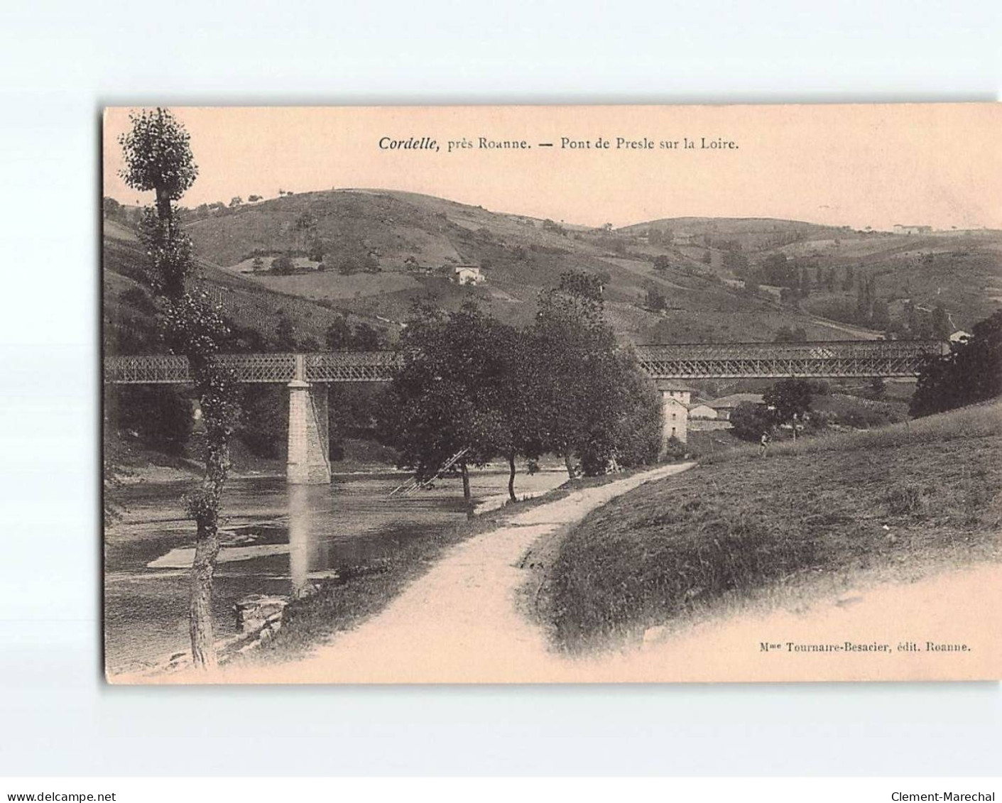 CORDELLE : Pont De Presle Sur La Loire - Très Bon état - Autres & Non Classés