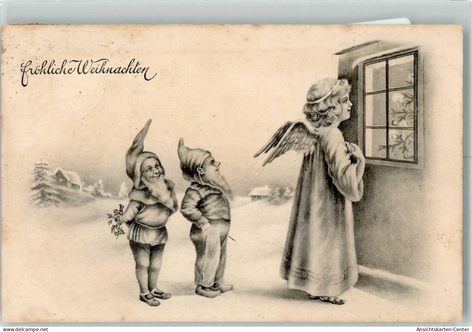 39648608 - Weihnachten Engel Weihnachtsbaum Ilex H.H.i.W. Nr. 959 - Fairy Tales, Popular Stories & Legends