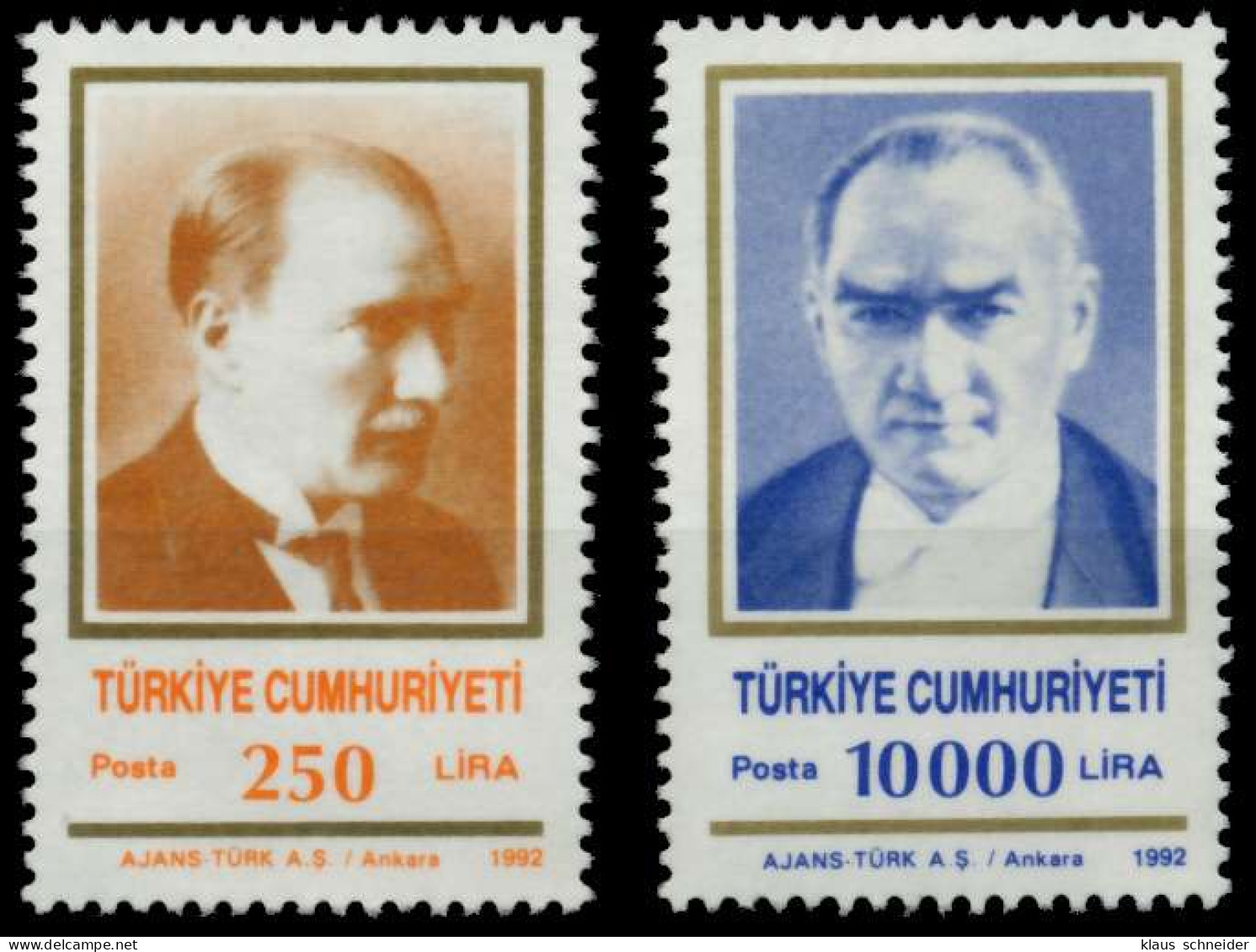 TÜRKEI Nr 2950-2951 Postfrisch X92E296 - Ungebraucht