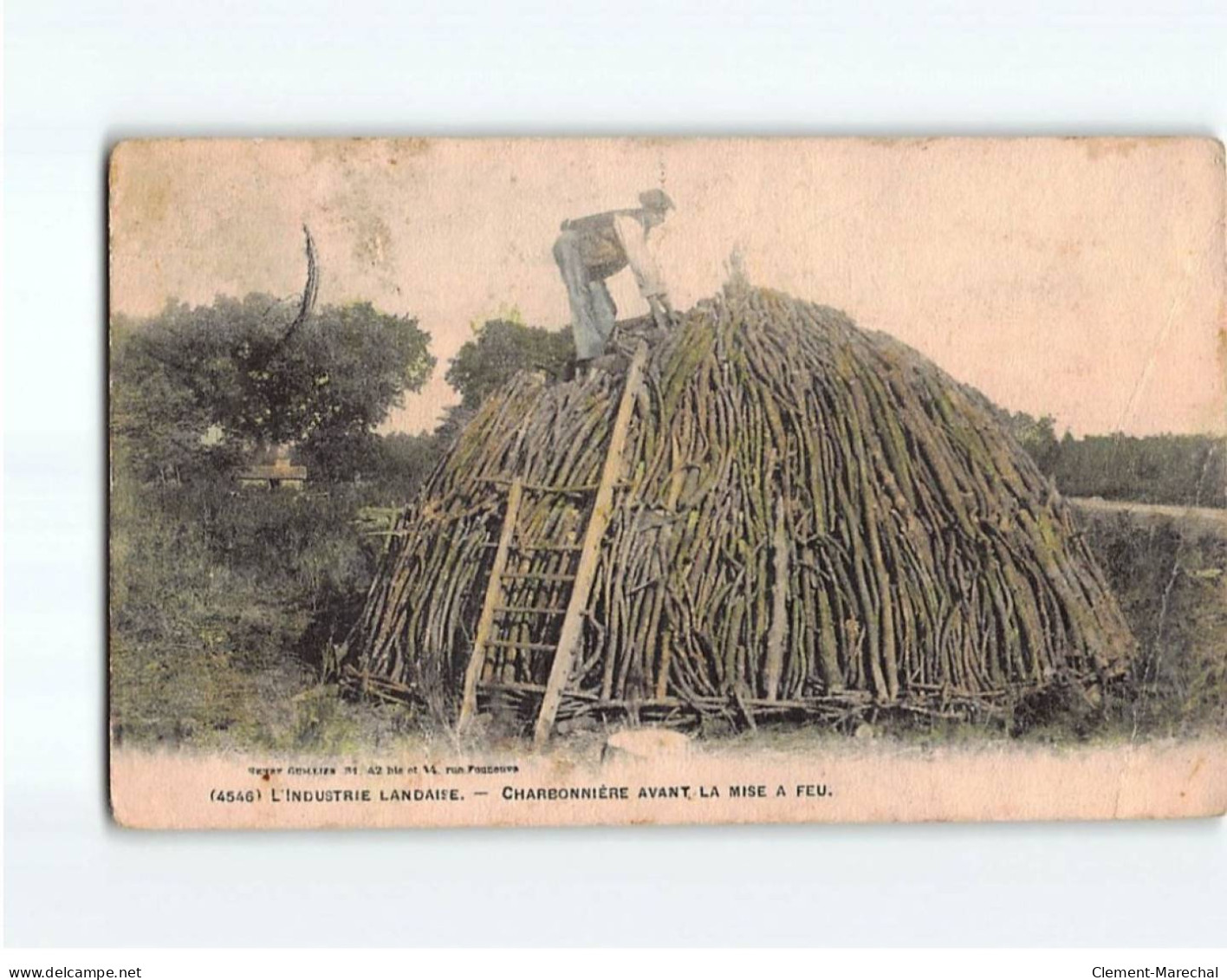 Charbonnière Avant La Mise à Feu - état - Altri & Non Classificati