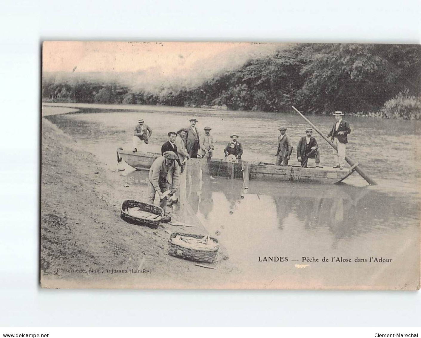 Pêche De L'Alose Dans L'Adour - état - Sonstige & Ohne Zuordnung