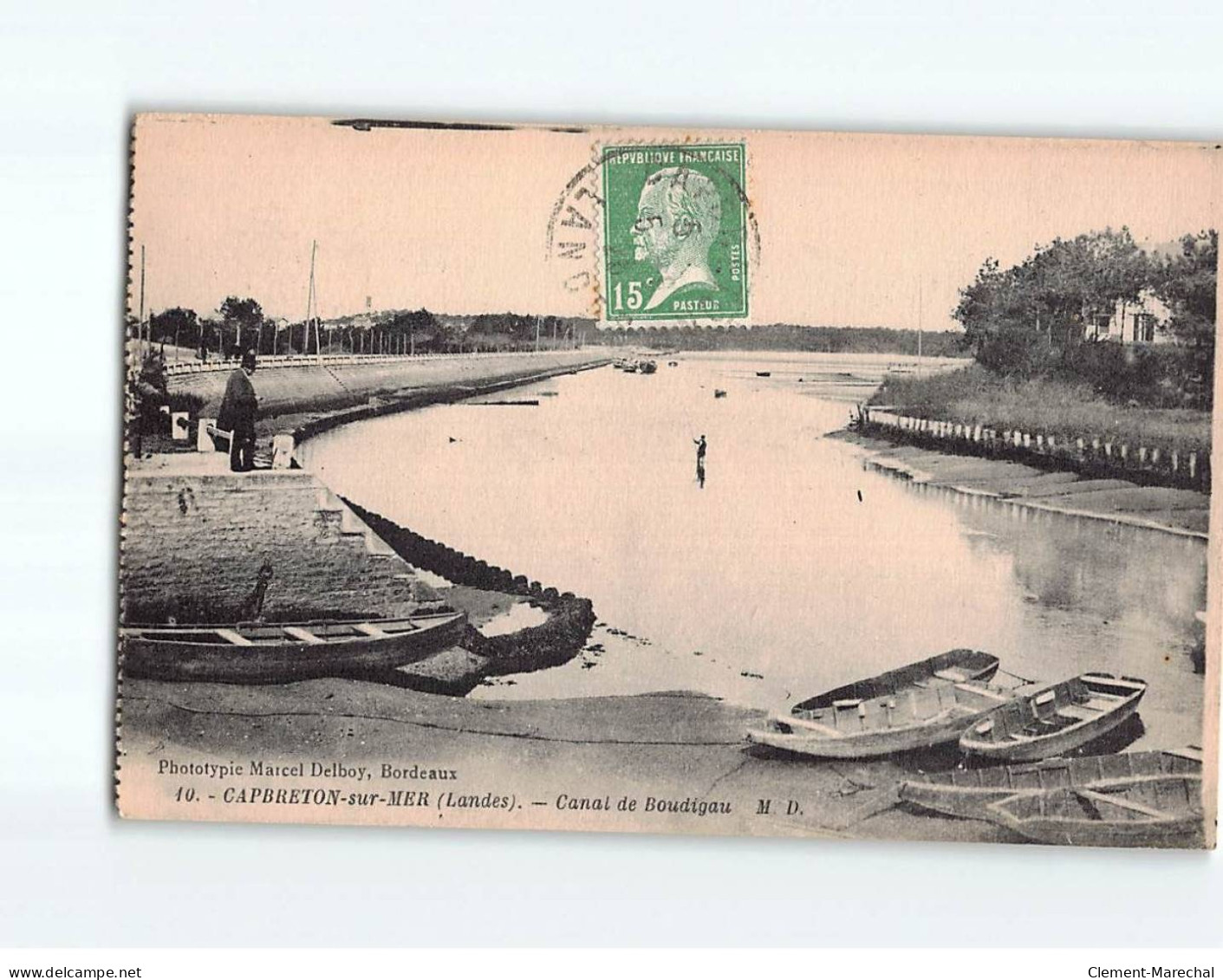 CAPBRETON : Canal De Boudigau - état - Capbreton