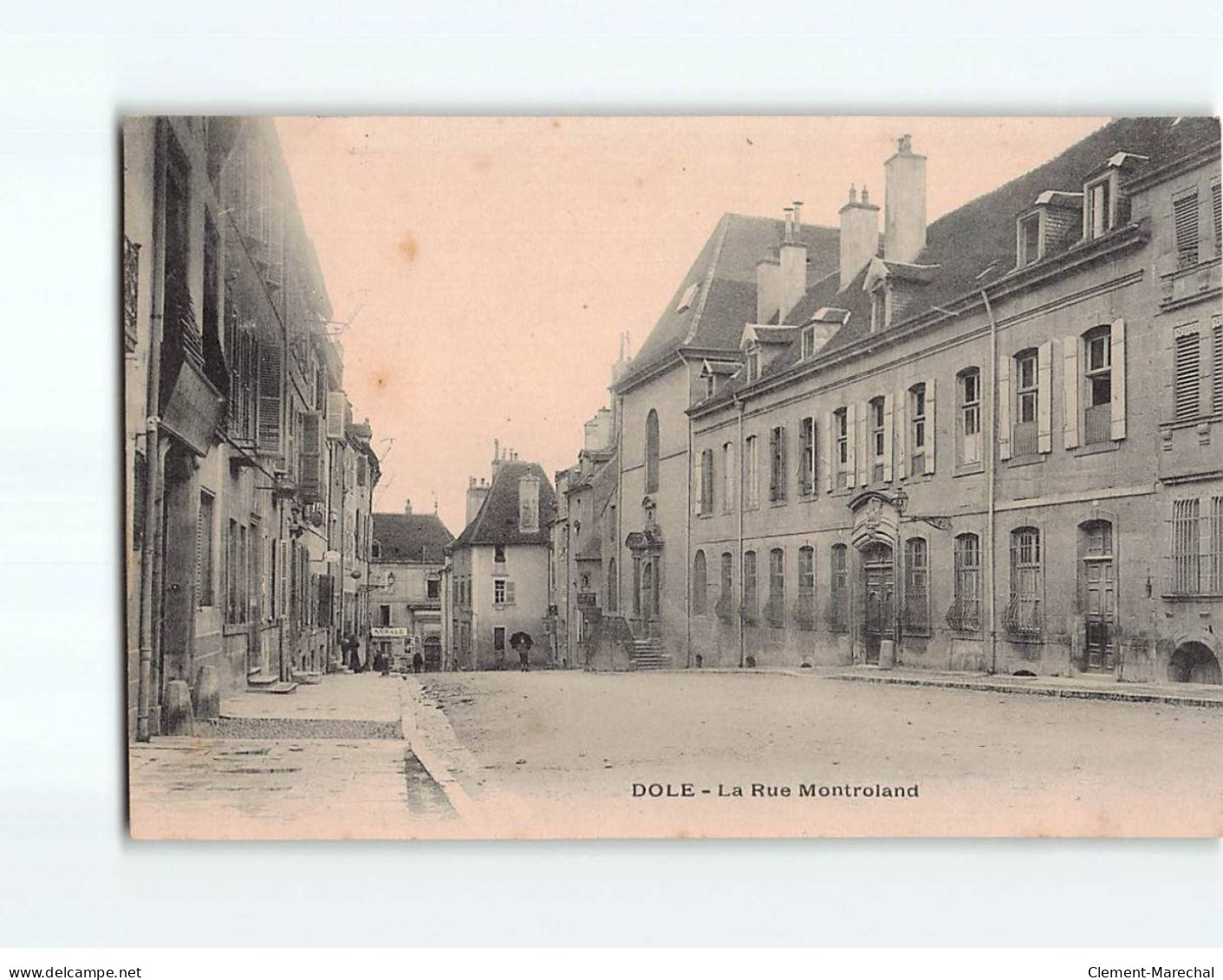 DOLE : La Rue Montroland - état - Dole