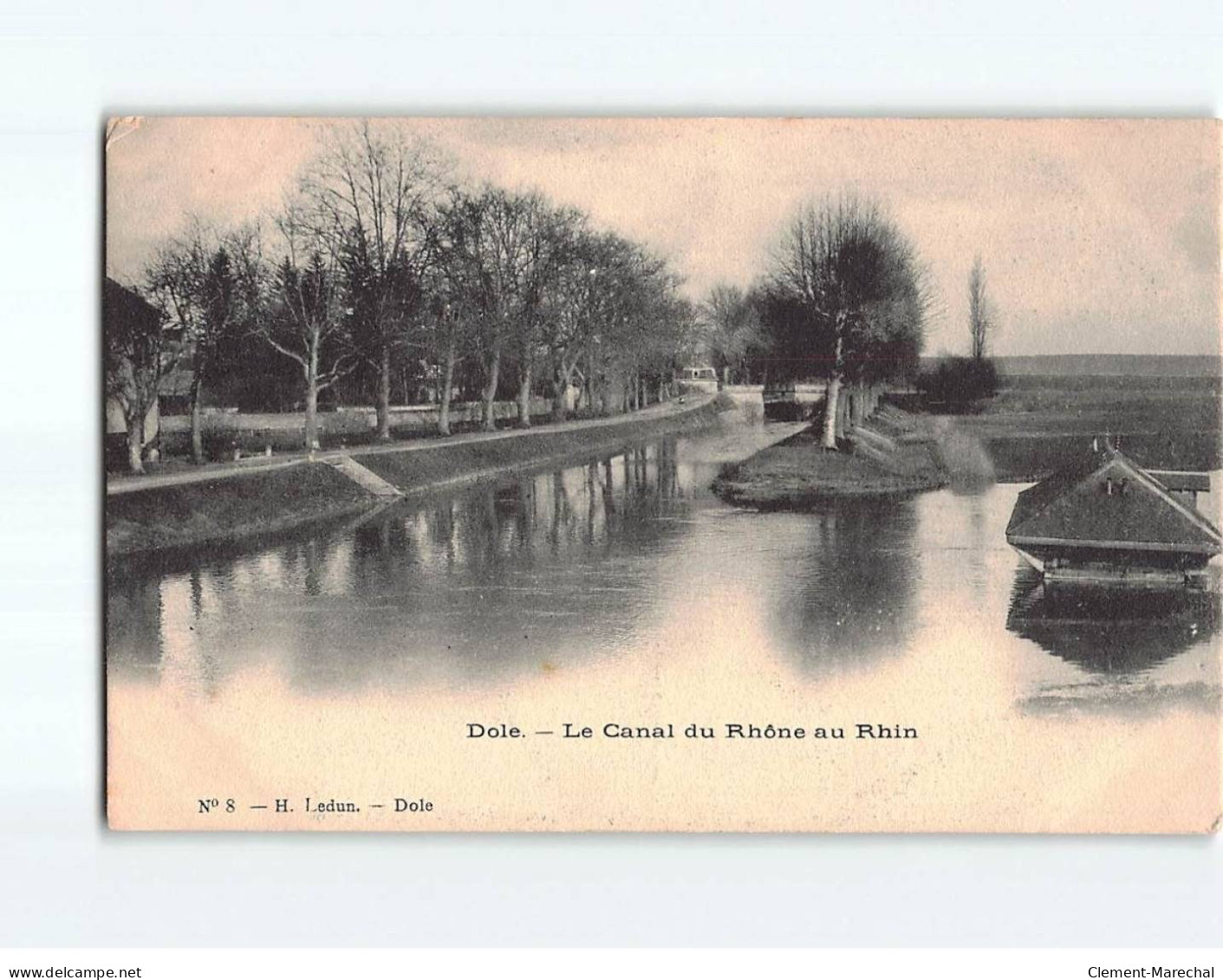 DOLE : Le Canal Du Rhône Au Rhin - état - Dole