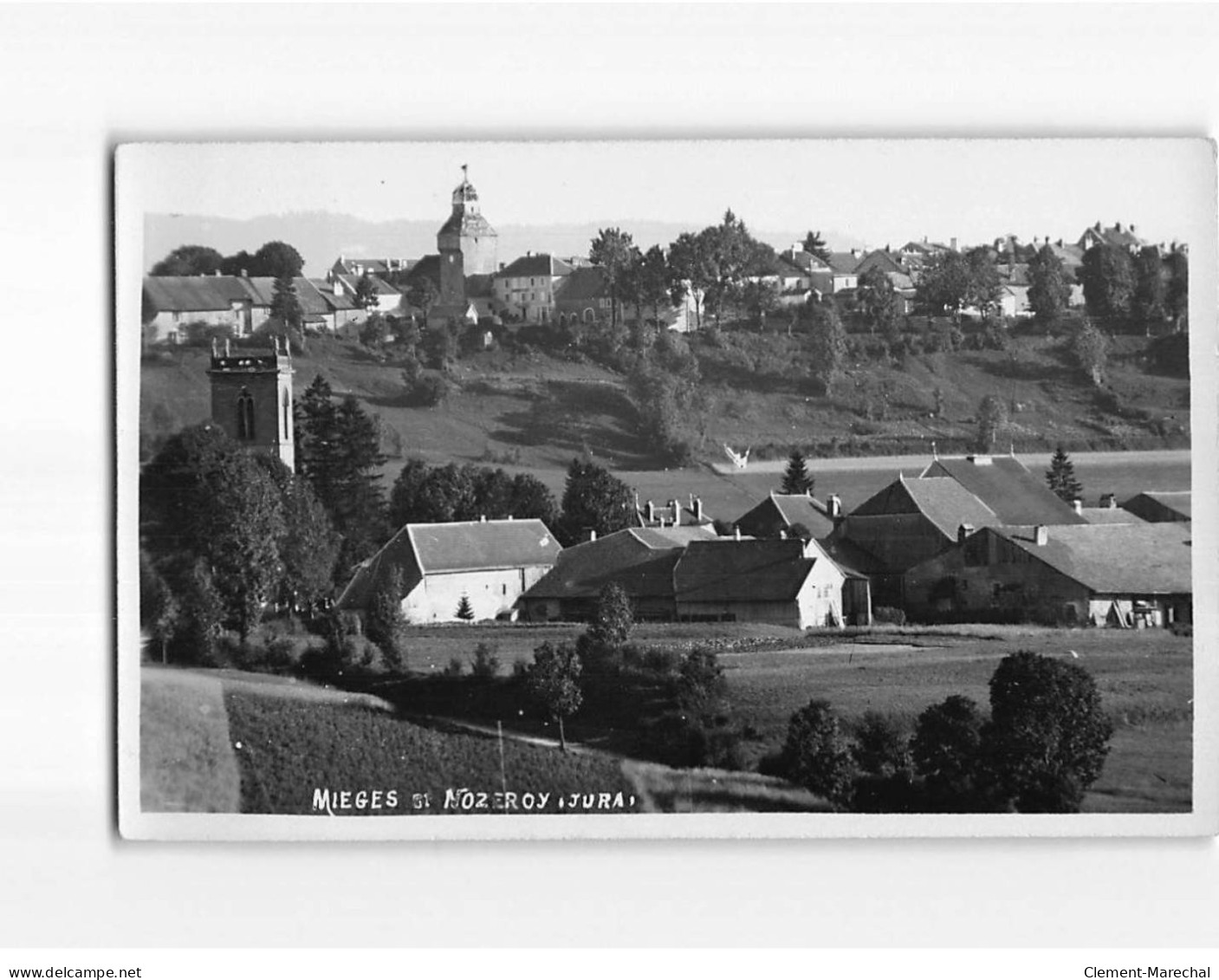 MIEGES, NOZEROY : Vue Générale - Très Bon état - Other & Unclassified