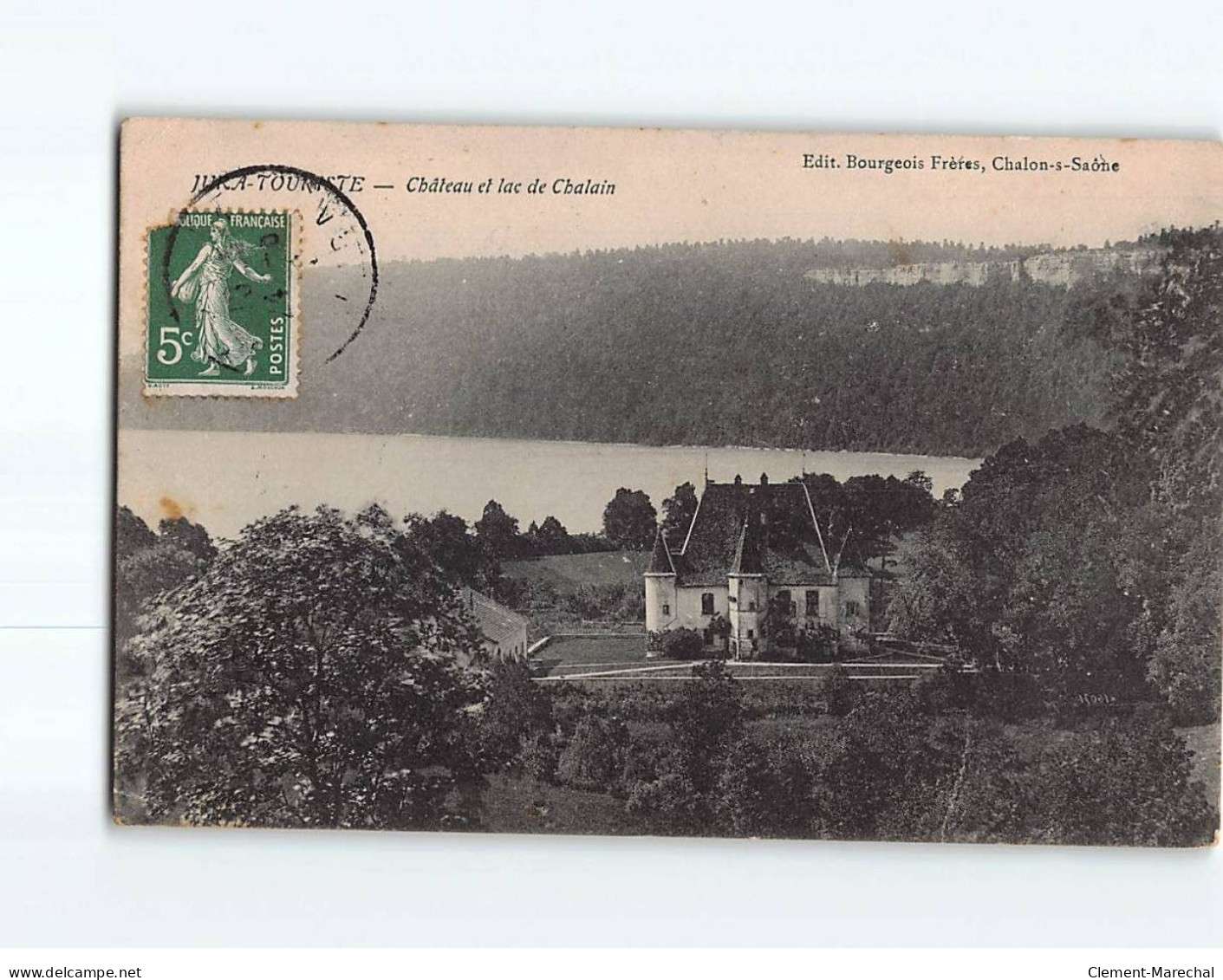 Château Et Lac De CHALAIN - état - Other & Unclassified