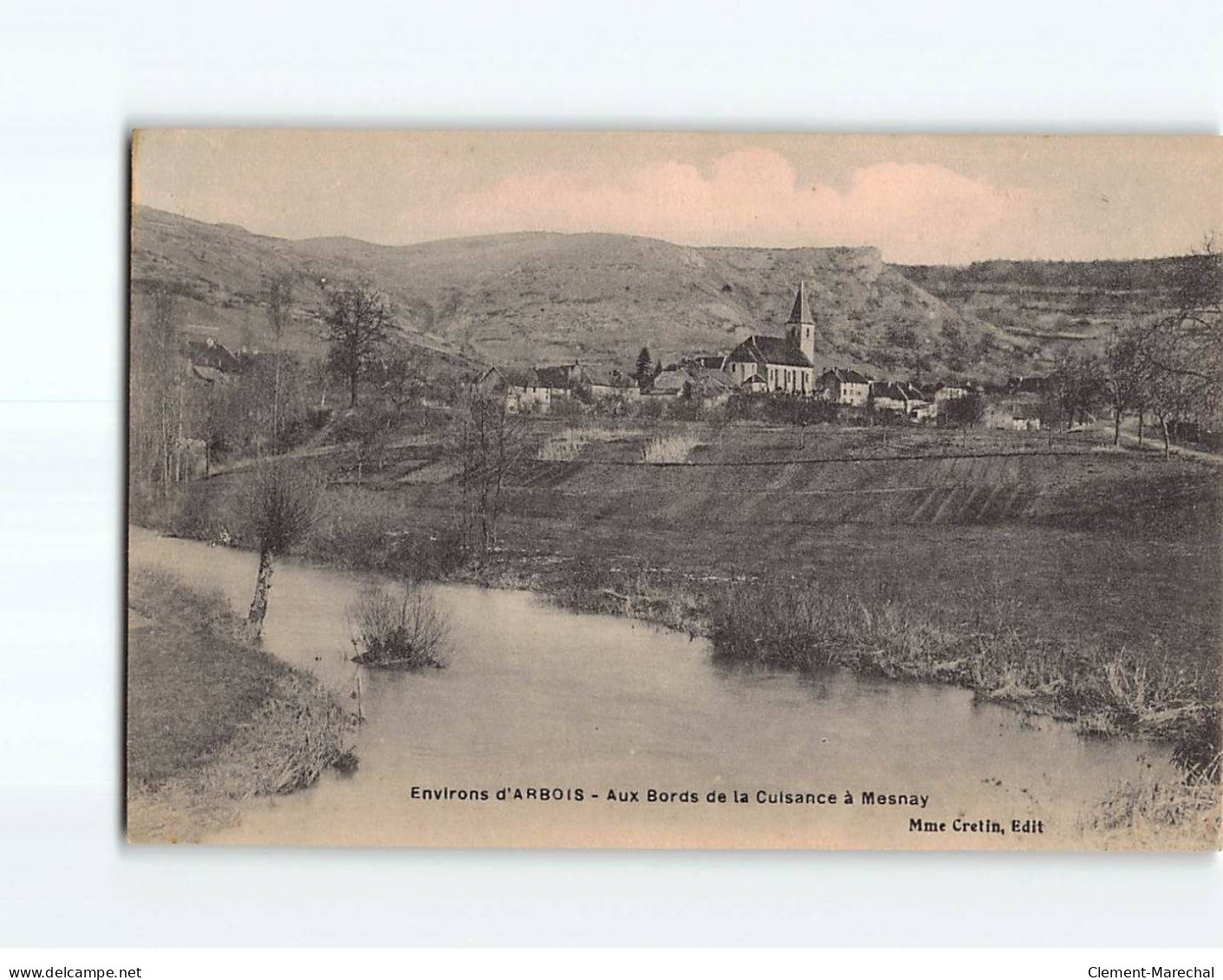 MESNAY ARBOIS : Au Bords De La Cuisance, Vue Générale - Très Bon état - Sonstige & Ohne Zuordnung