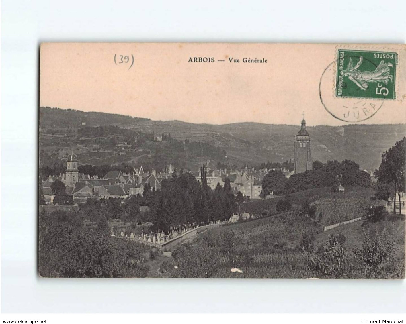 ARBOIS : Vue Générale - état - Arbois