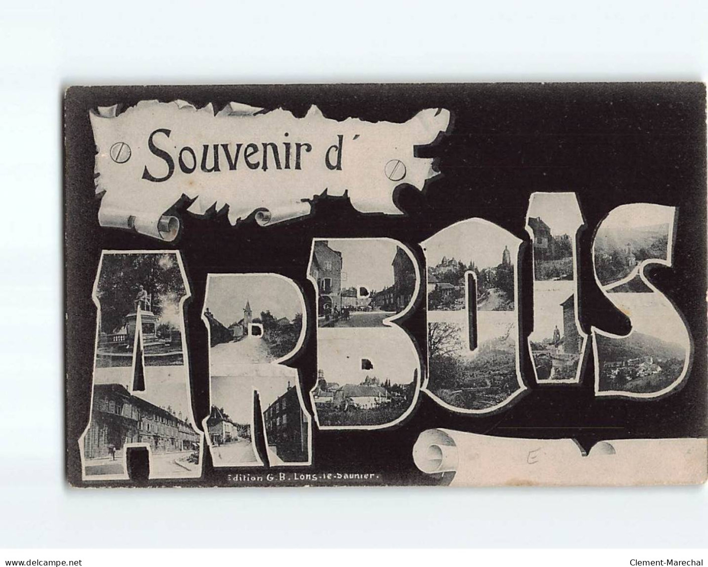 ARBOIS : Carte Souvenir - état - Arbois