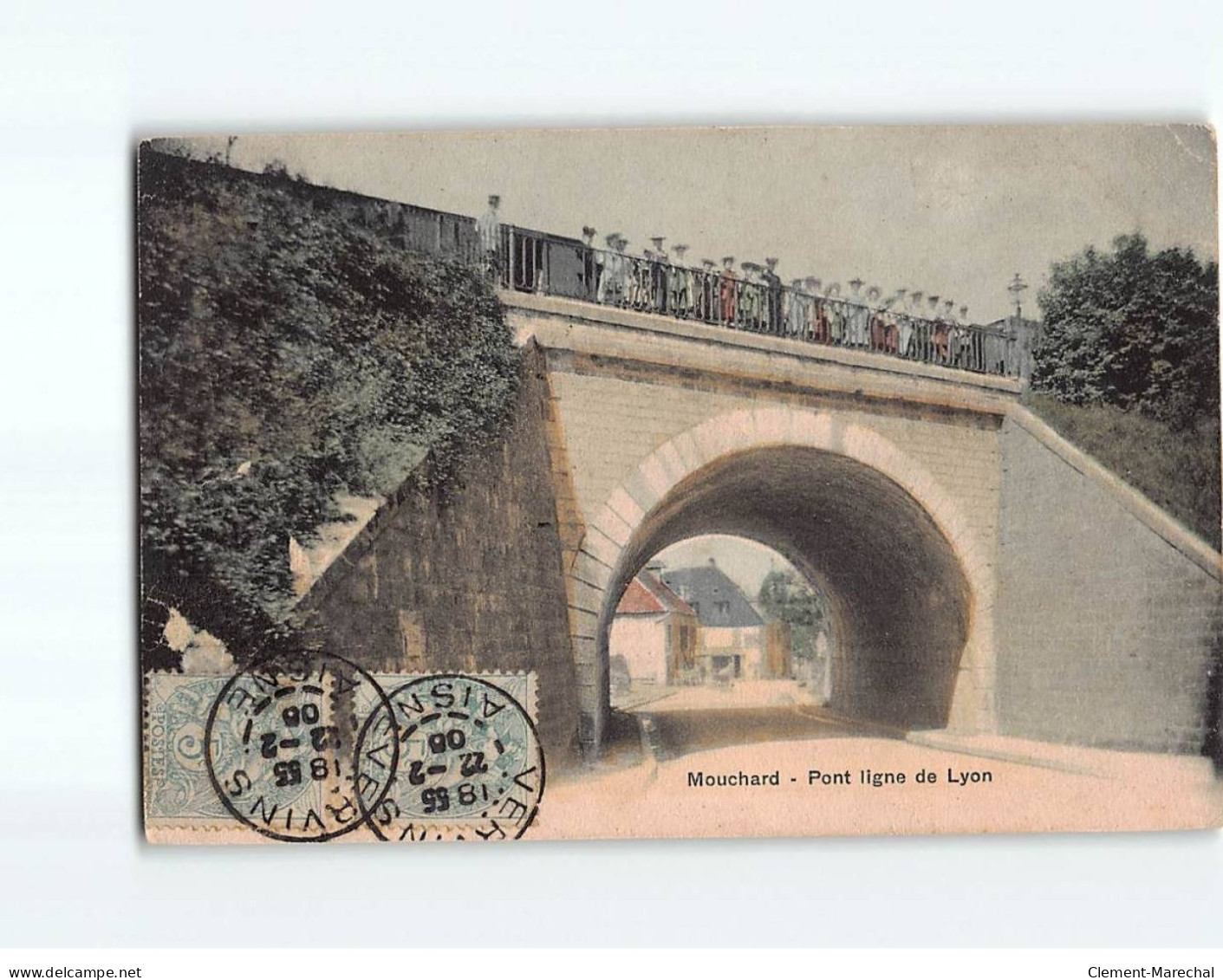 MOUCHARD : Pont Ligne De Lyon - état - Sonstige & Ohne Zuordnung