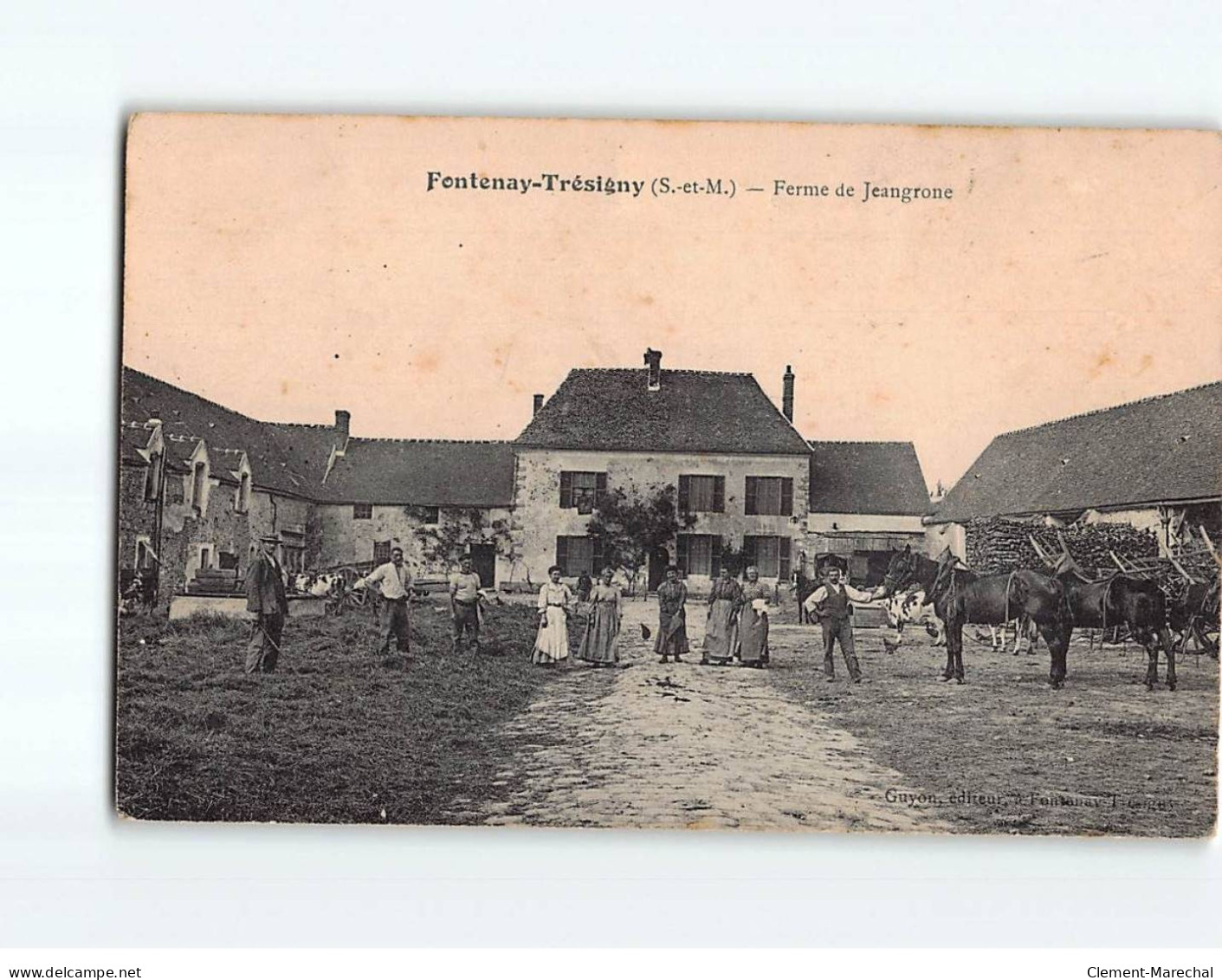 FONTENAY TRESIGNY : Ferme De Jeangrone - état - Fontenay Tresigny