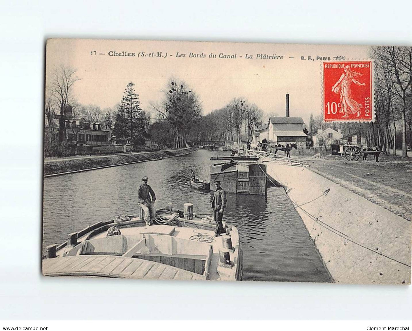 CHELLES : Les Bords Du Canal, La Plâtrière - Très Bon état - Chelles