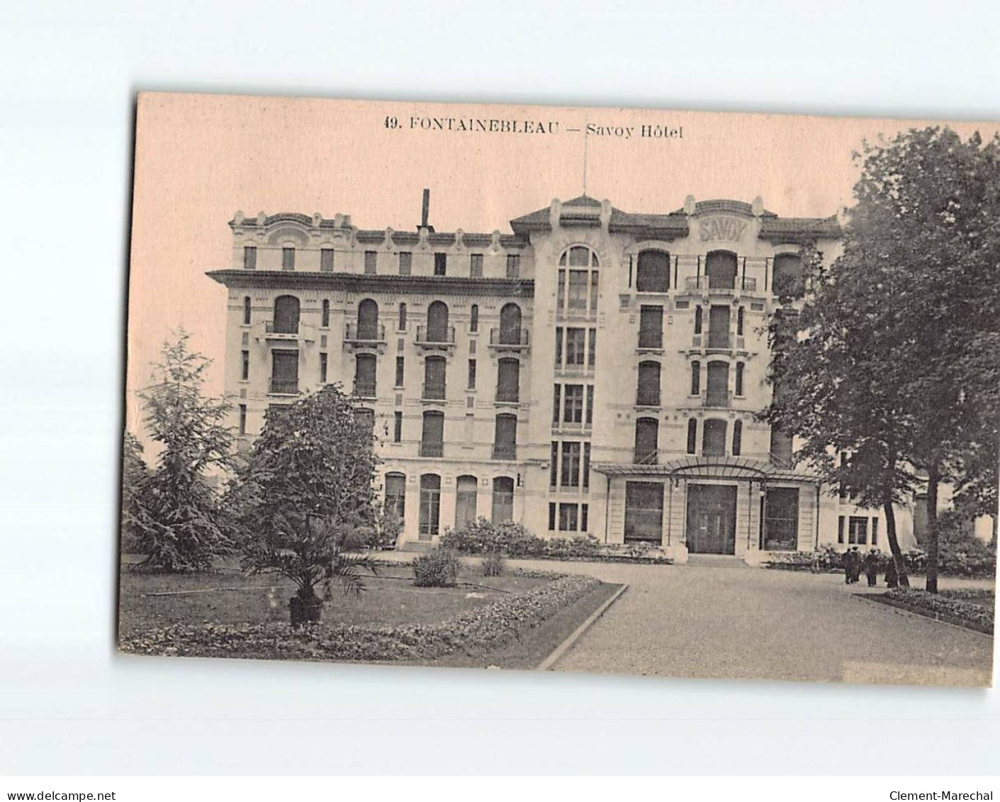 FONTAINEBLEAU : Savoy Hôtel - état - Fontainebleau