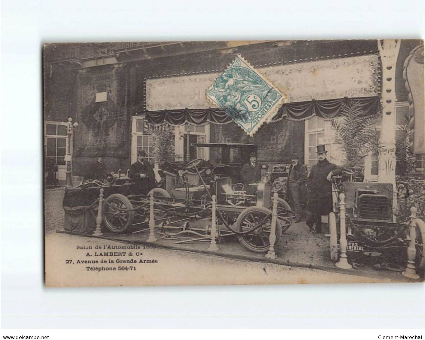 PARIS : Salon De L'Automobile 1905, A. Lambert & Cie - état - Ausstellungen