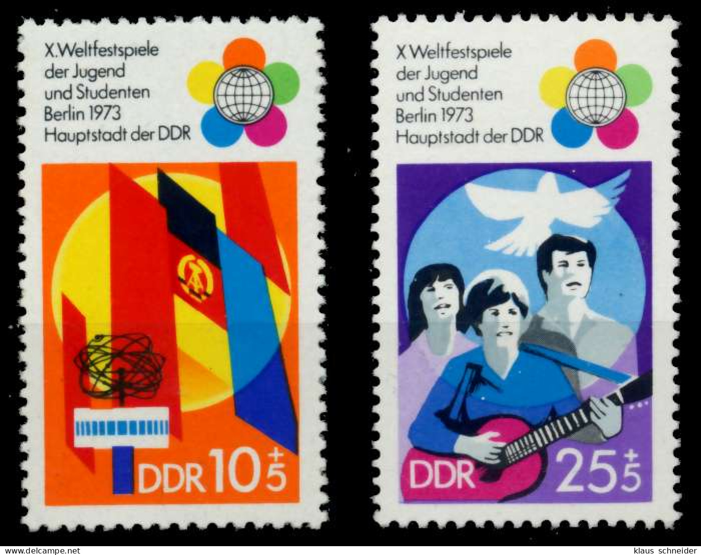 DDR 1973 Nr 1829-1830 Postfrisch X6707FA - Ungebraucht