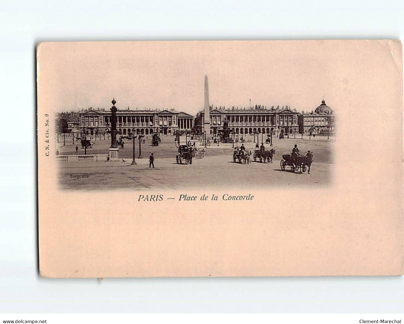 PARIS : Place De La Concorde - état - Piazze