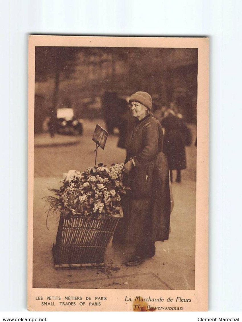 PARIS : Petits Métiers, La Marchande De Fleurs - état - Artisanry In Paris