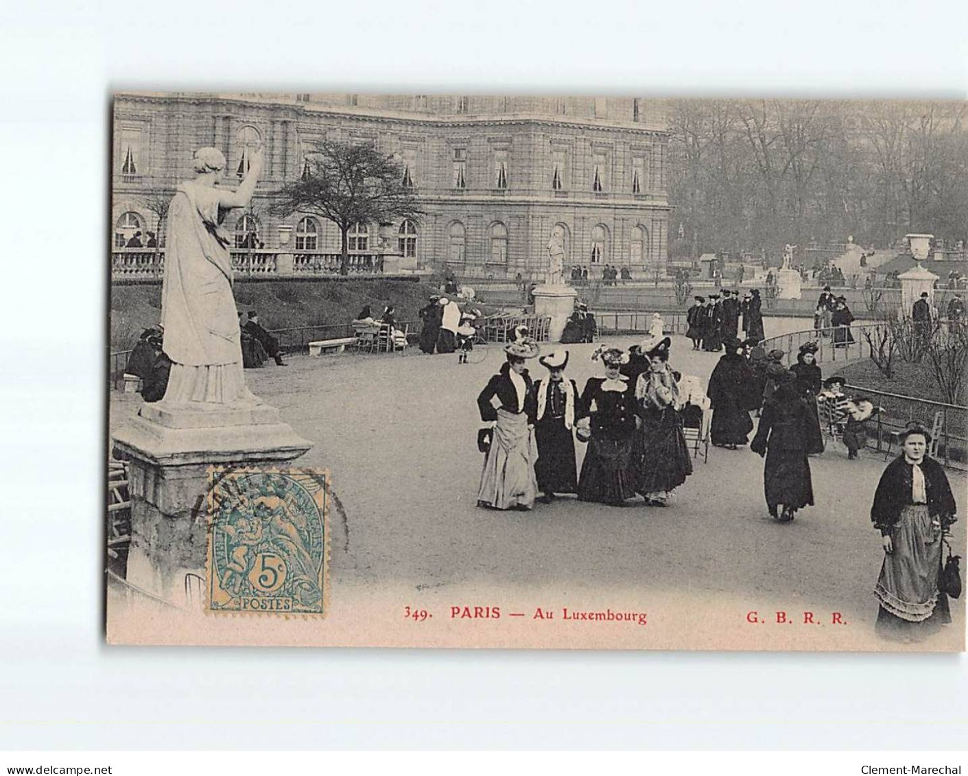 PARIS : Au Luxembourg - Très Bon état - Parken, Tuinen