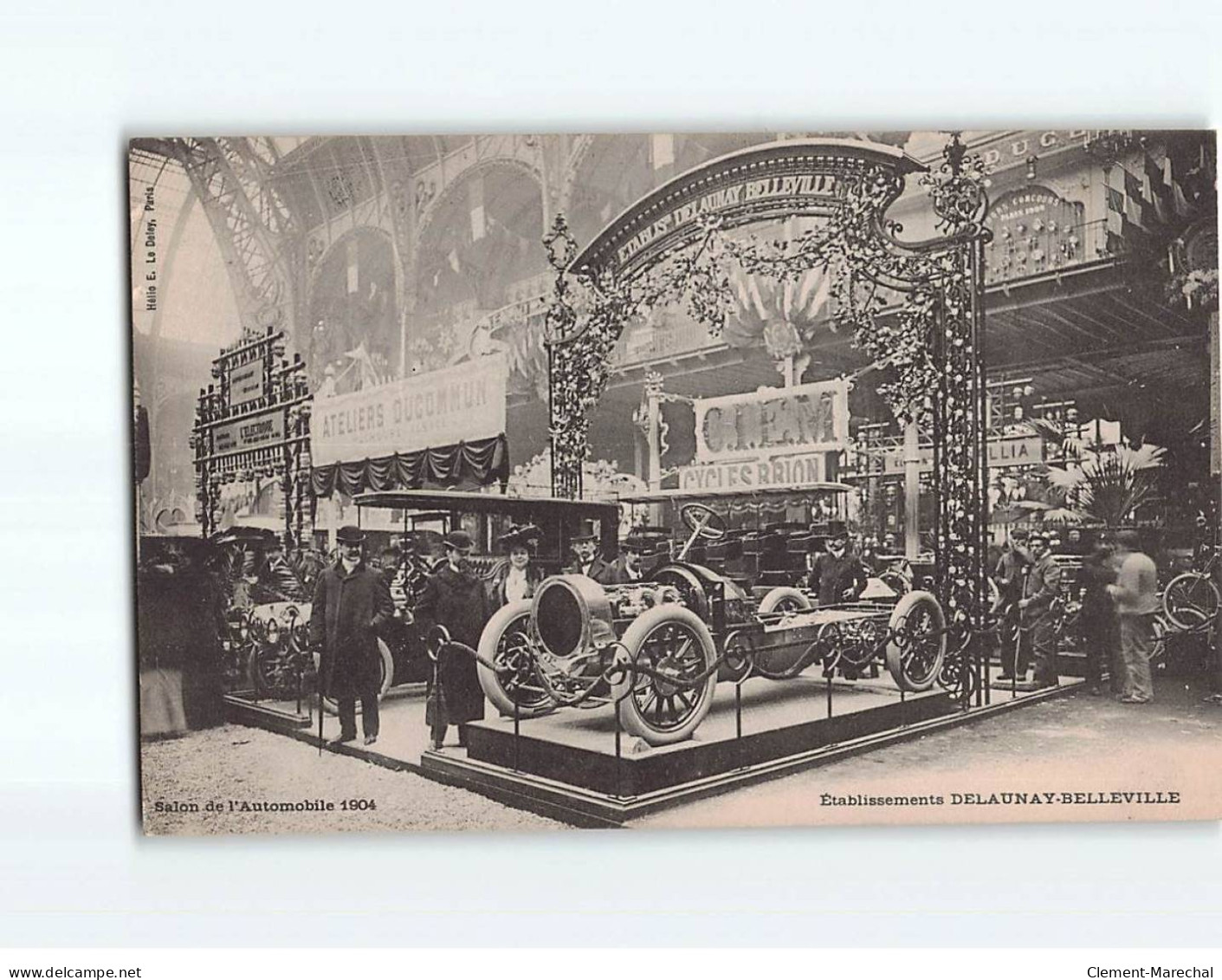 PARIS : Salon De L'Automobile, 1904, Etablissements Delaunay-Belleville - Très Bon état - Mostre